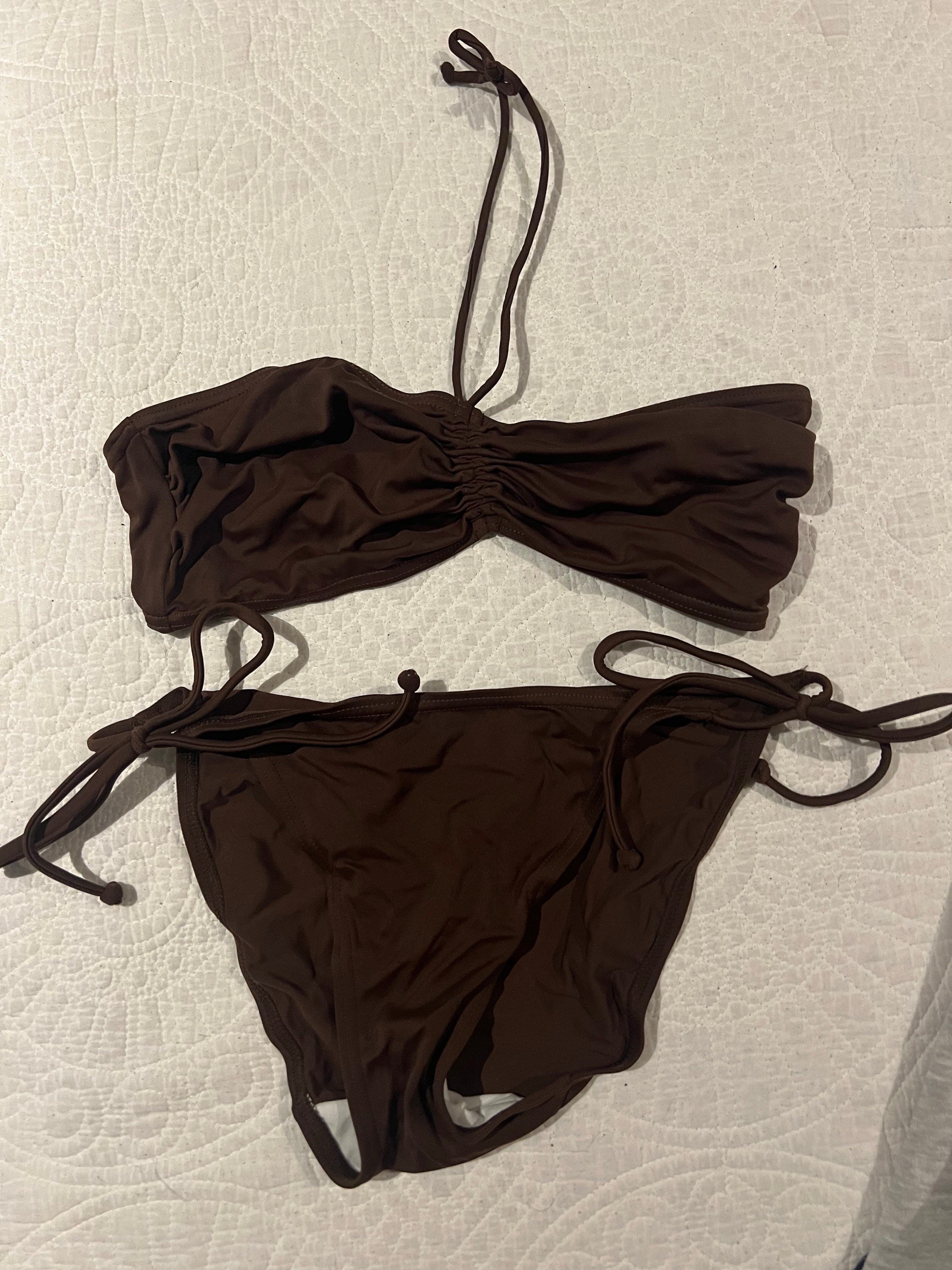 Brown bikini set