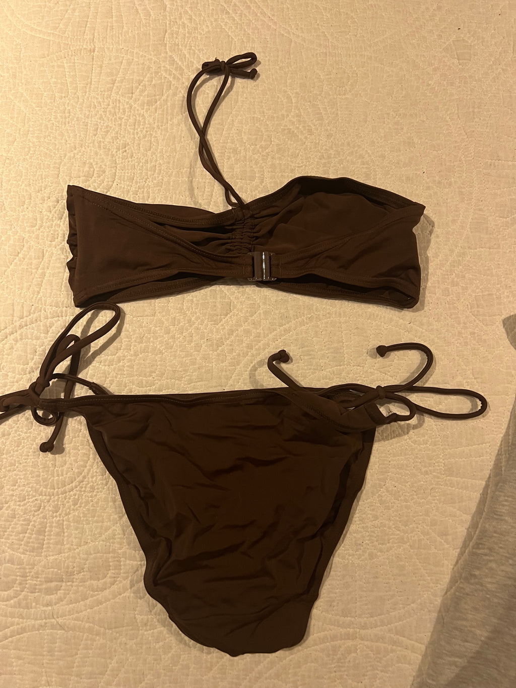 Brown bikini set