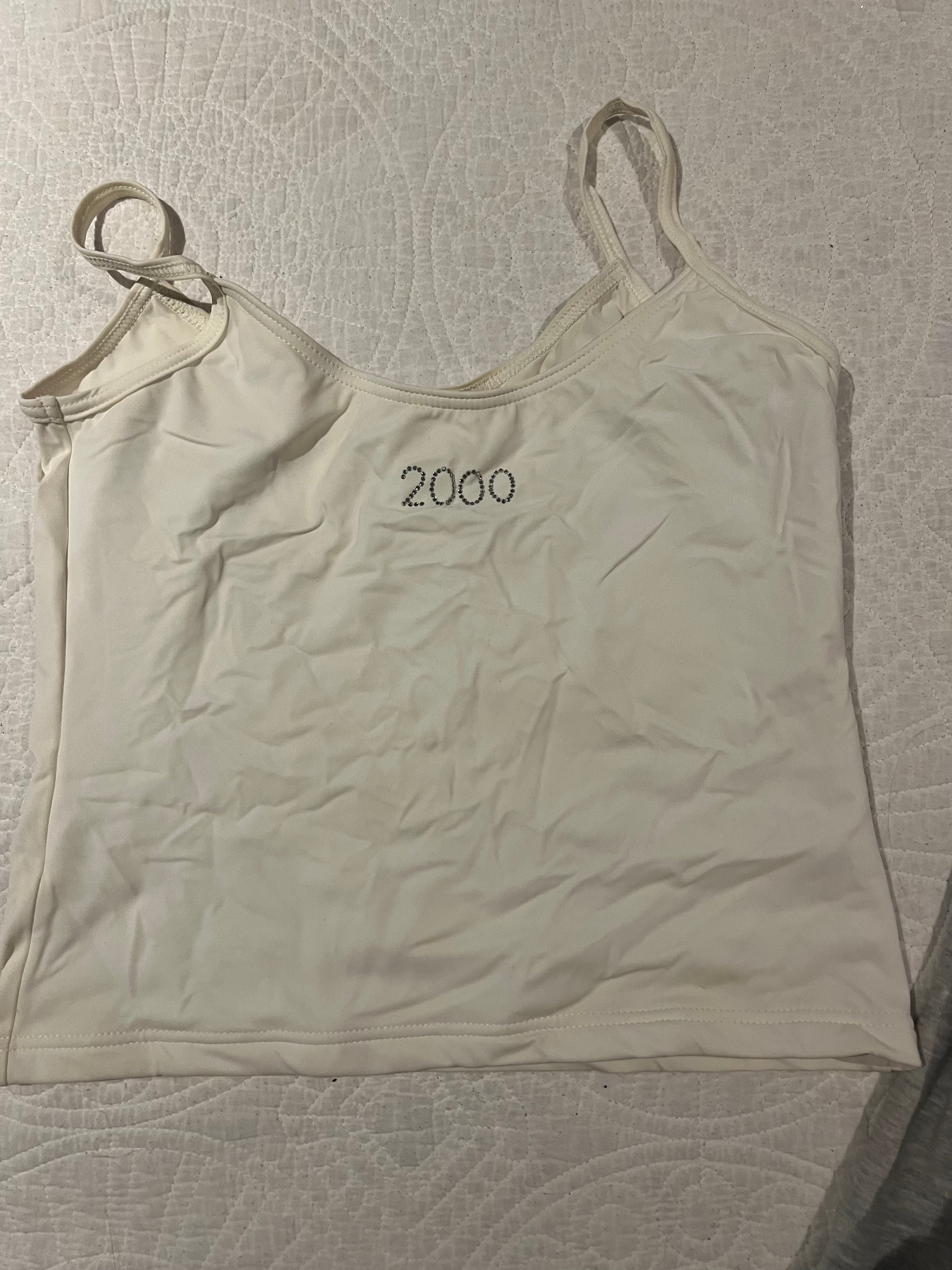 White crop top
