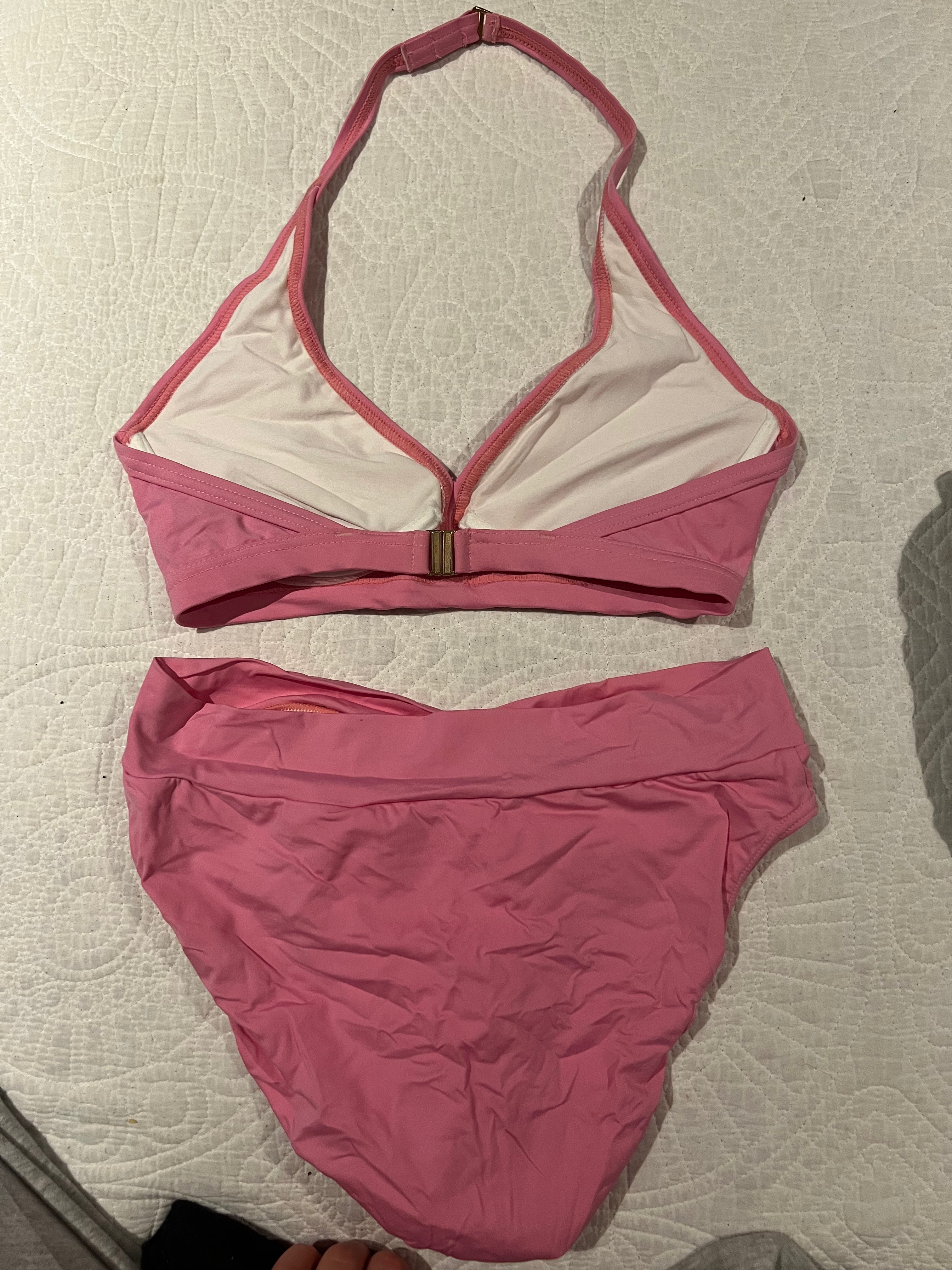 Pink bikini set