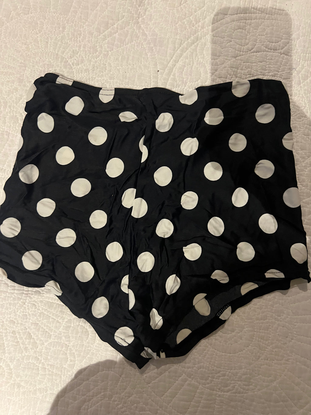 Polka dot shorts