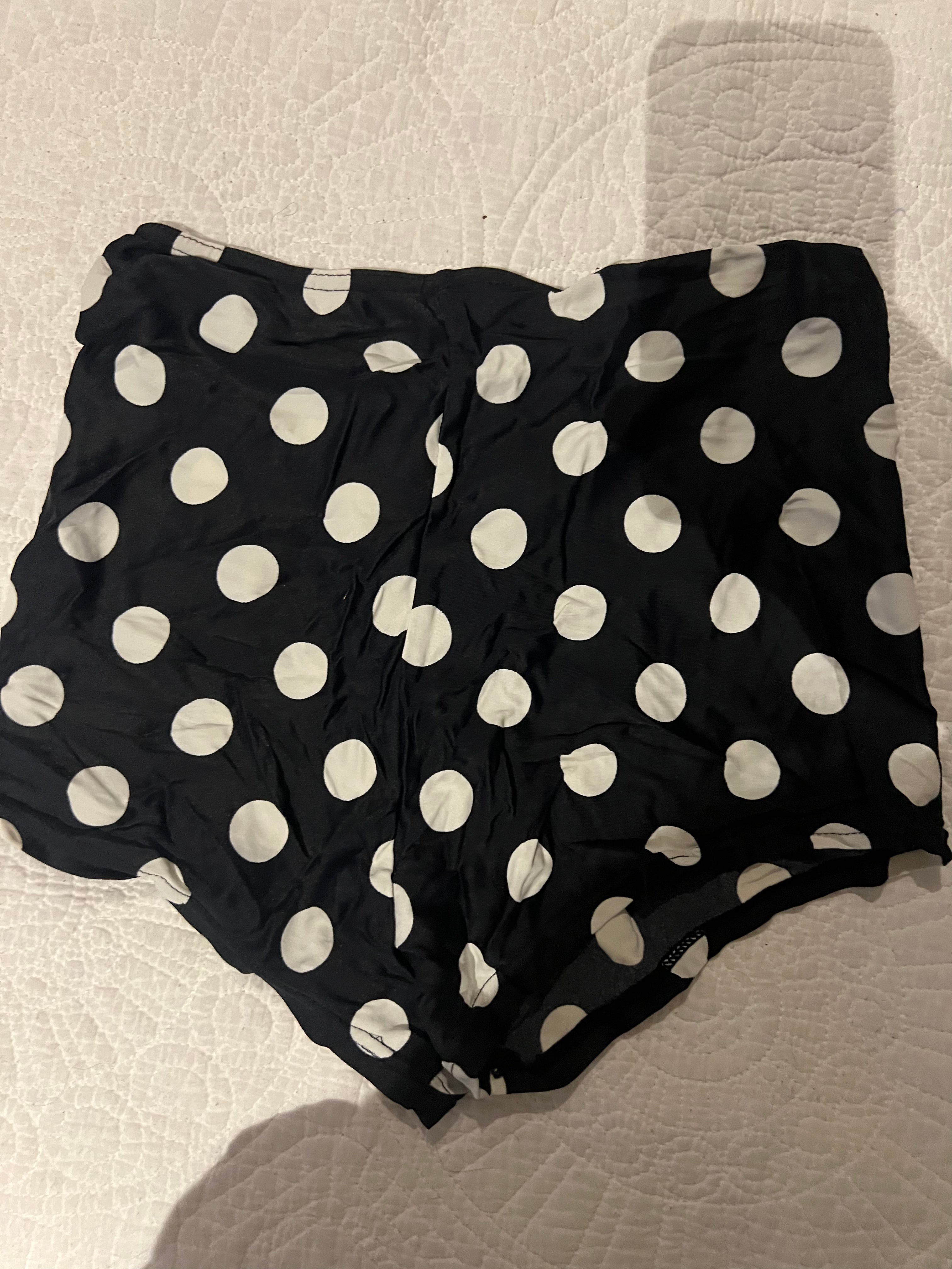 Polka dot shorts