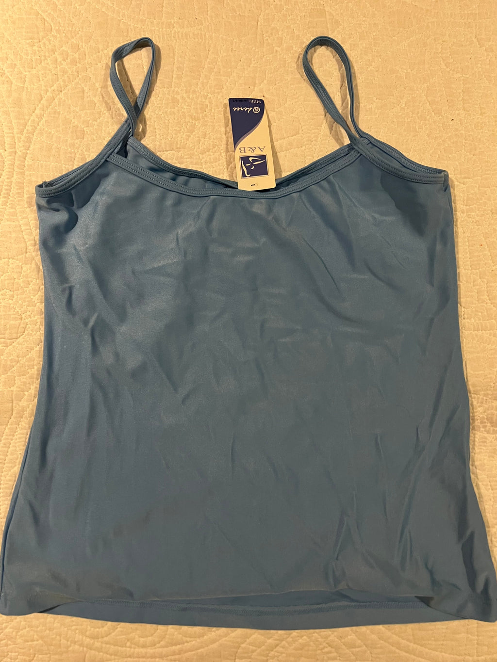 Blue vest top