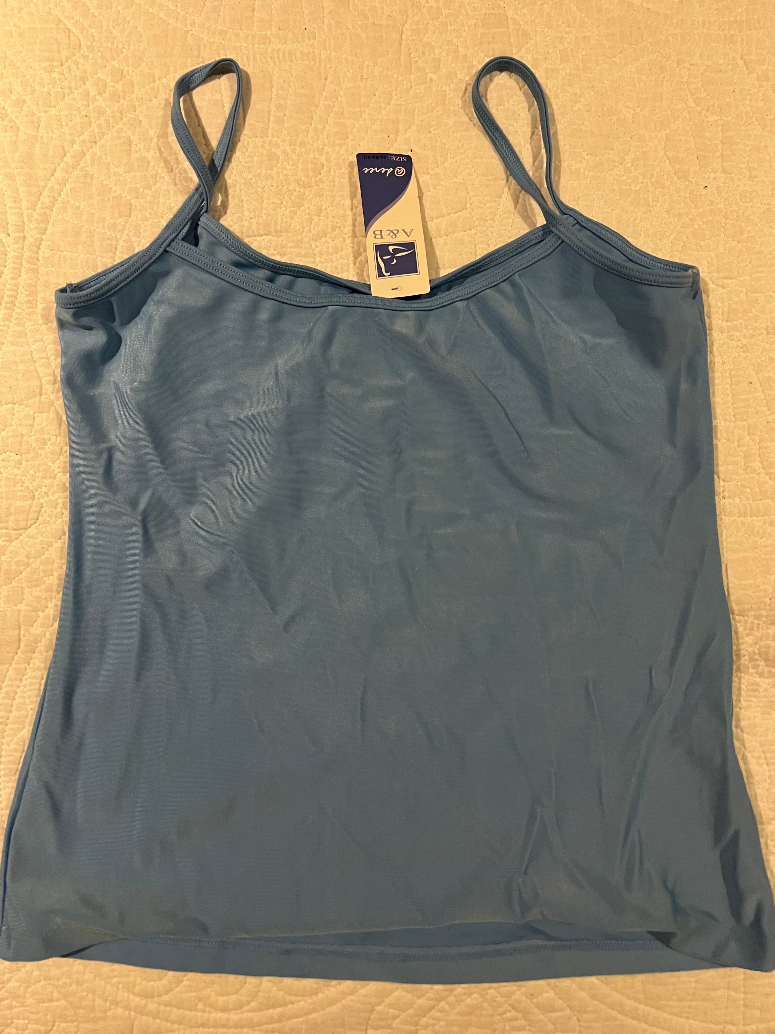 Blue vest top