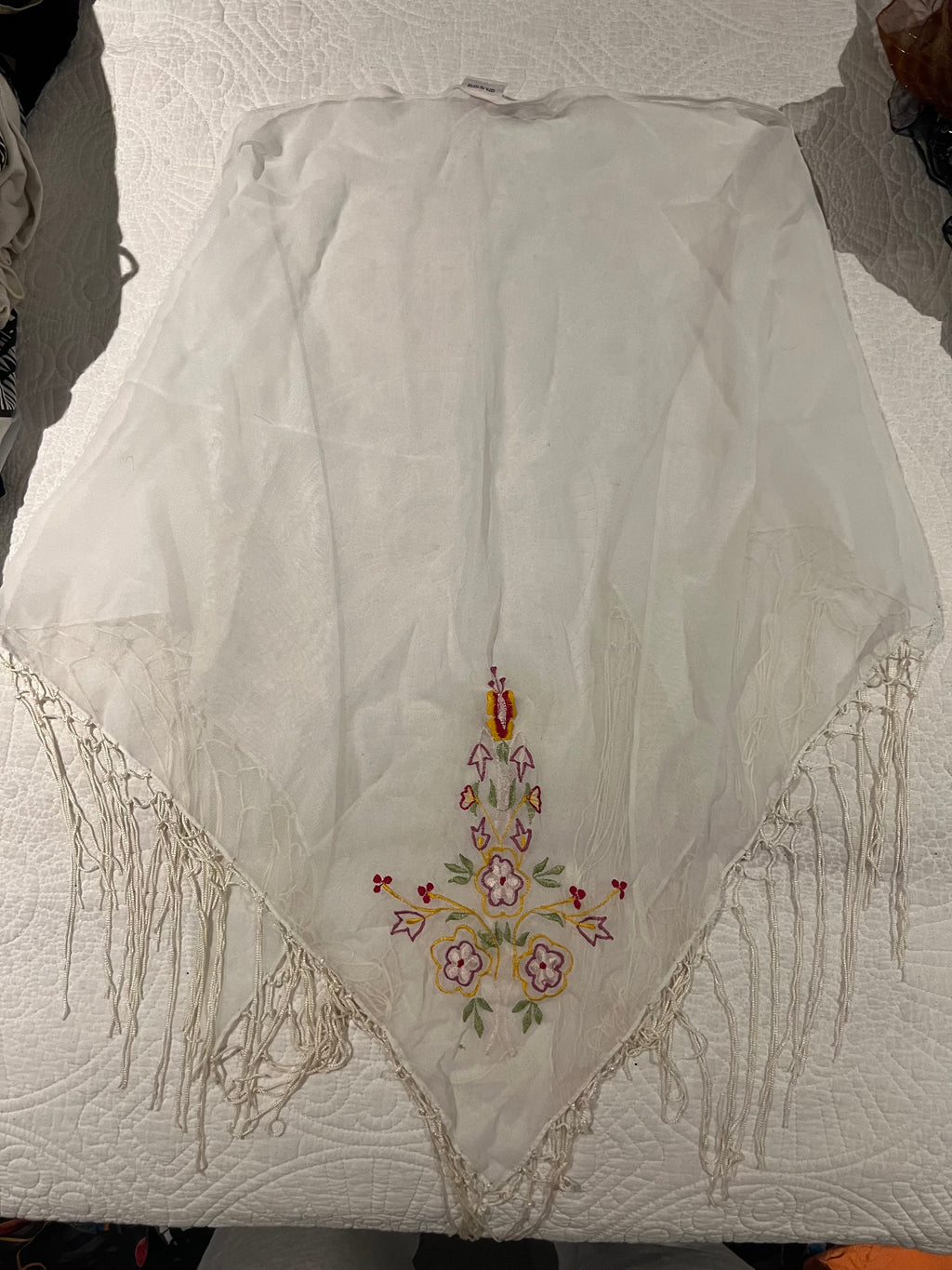 White shawl