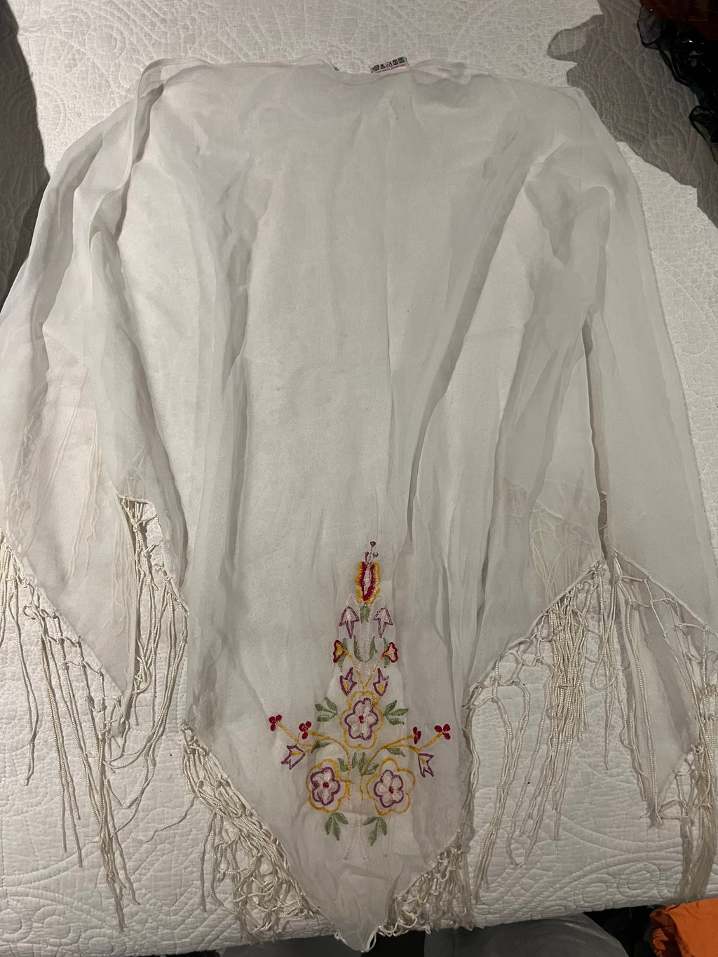 White shawl