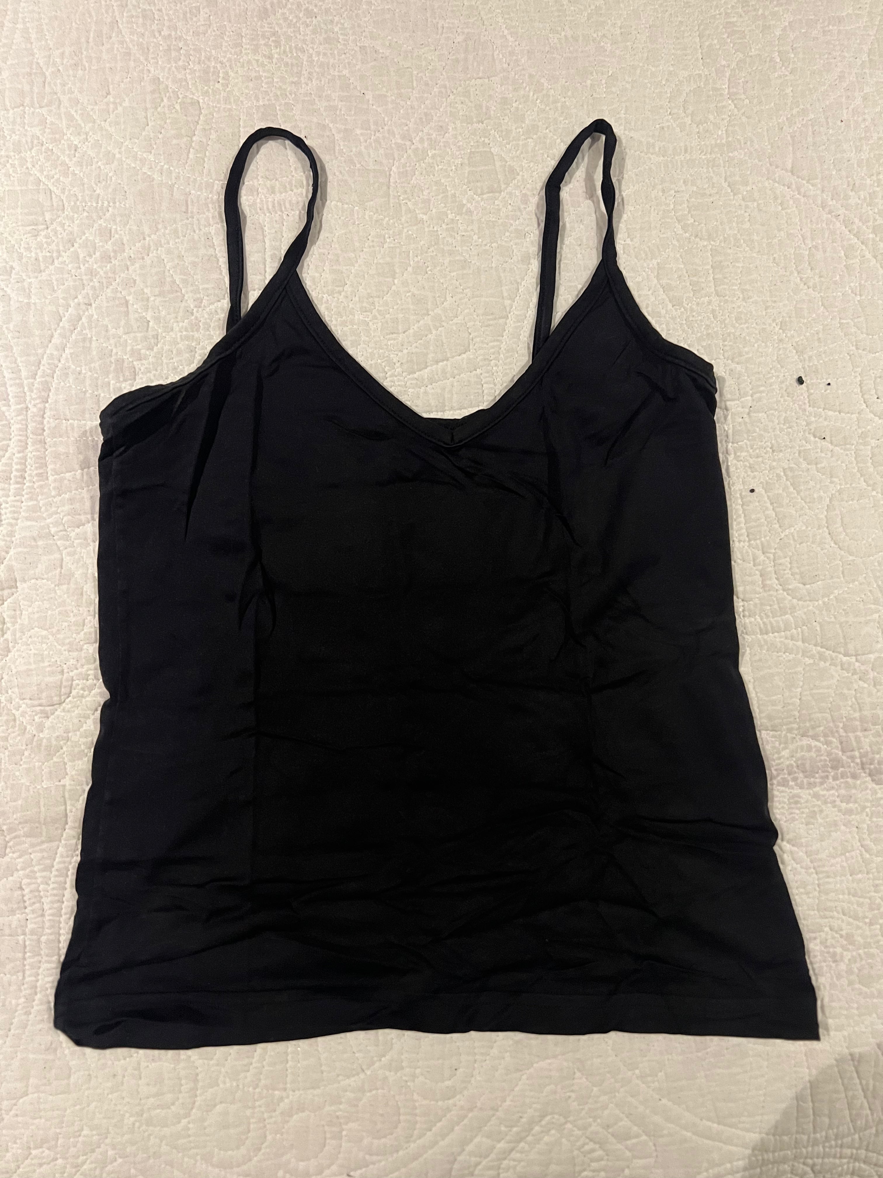 Black crop top