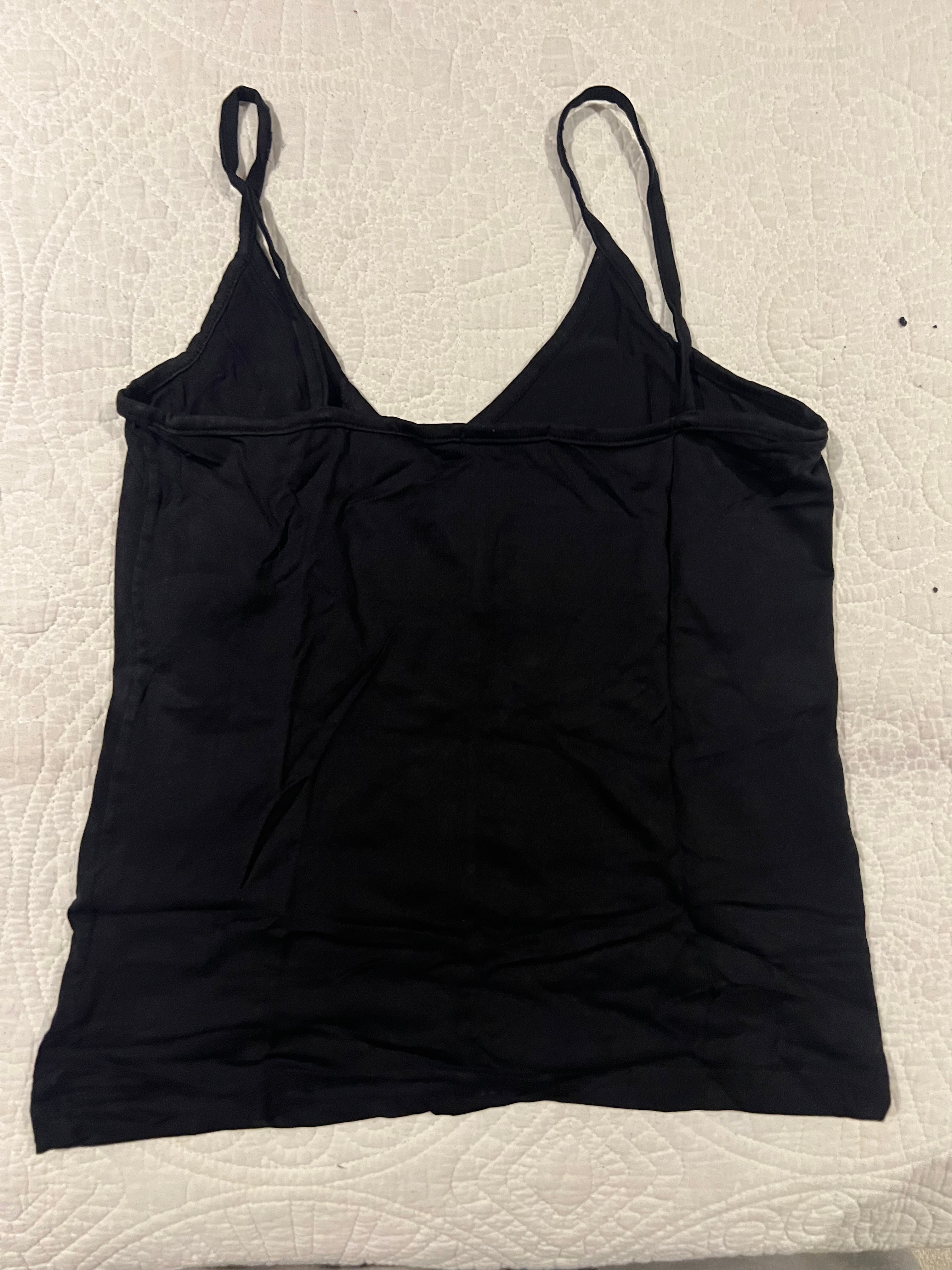 Black crop top