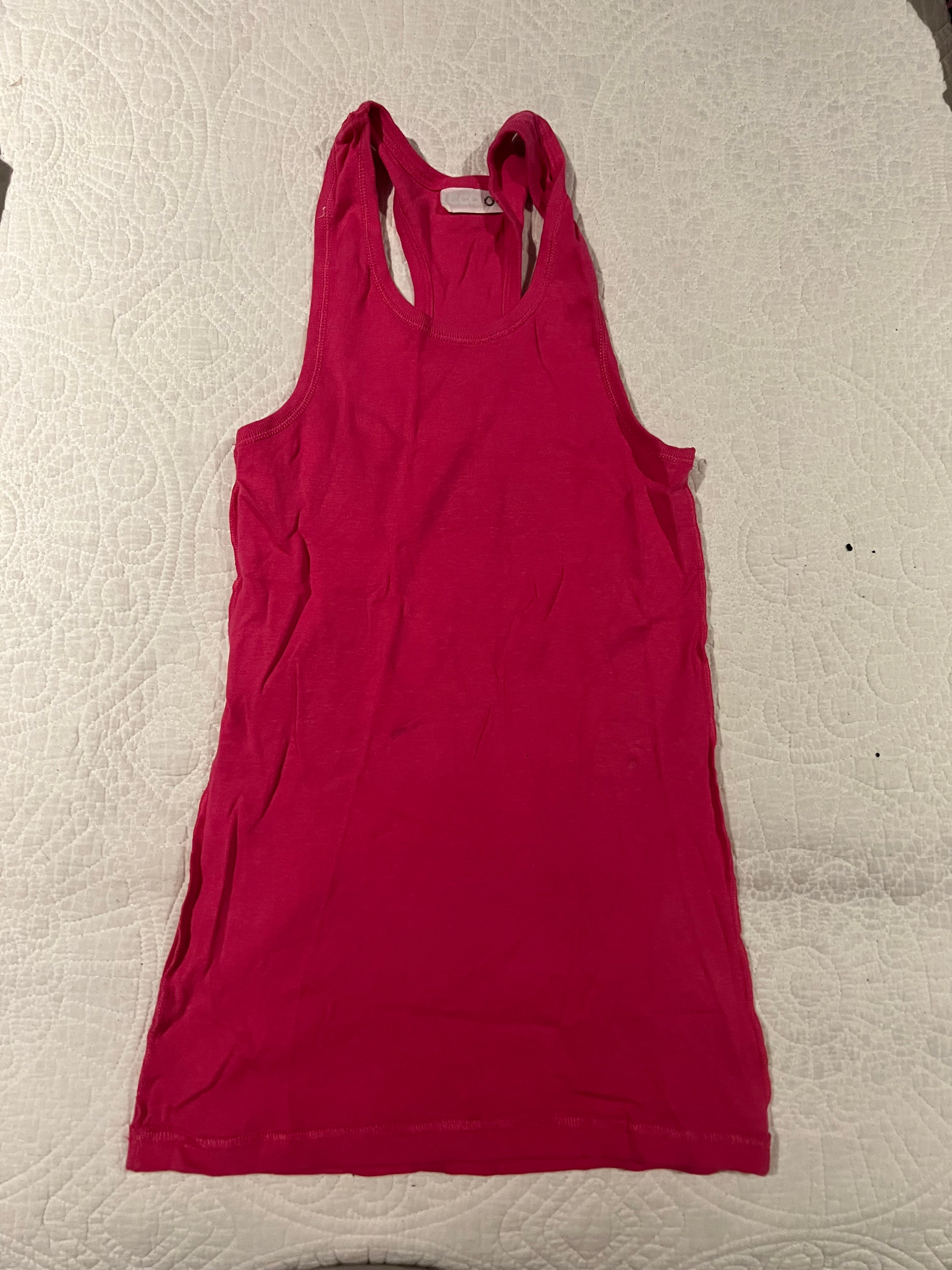 Pink vest top