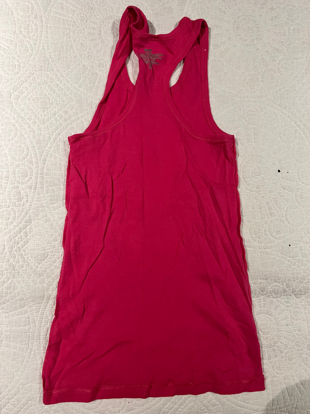 Pink vest top