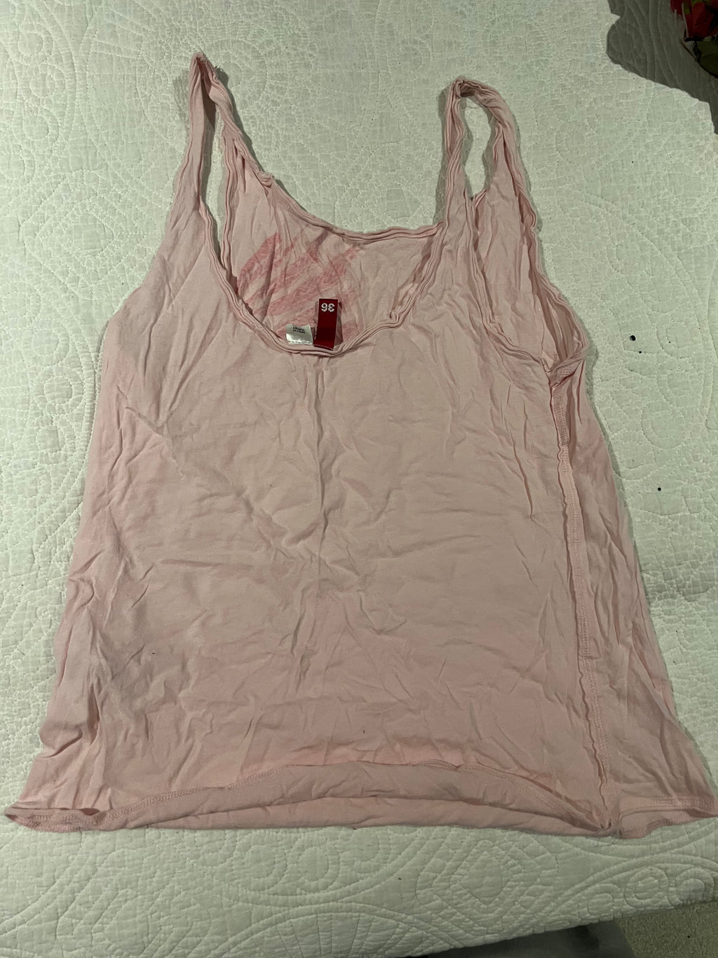 Pink vest top