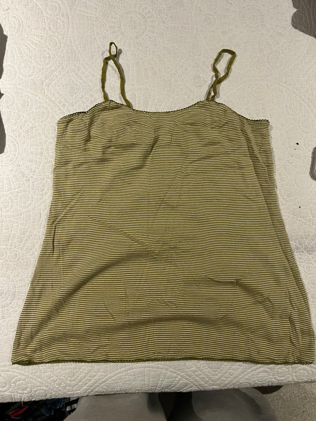 Green vest top