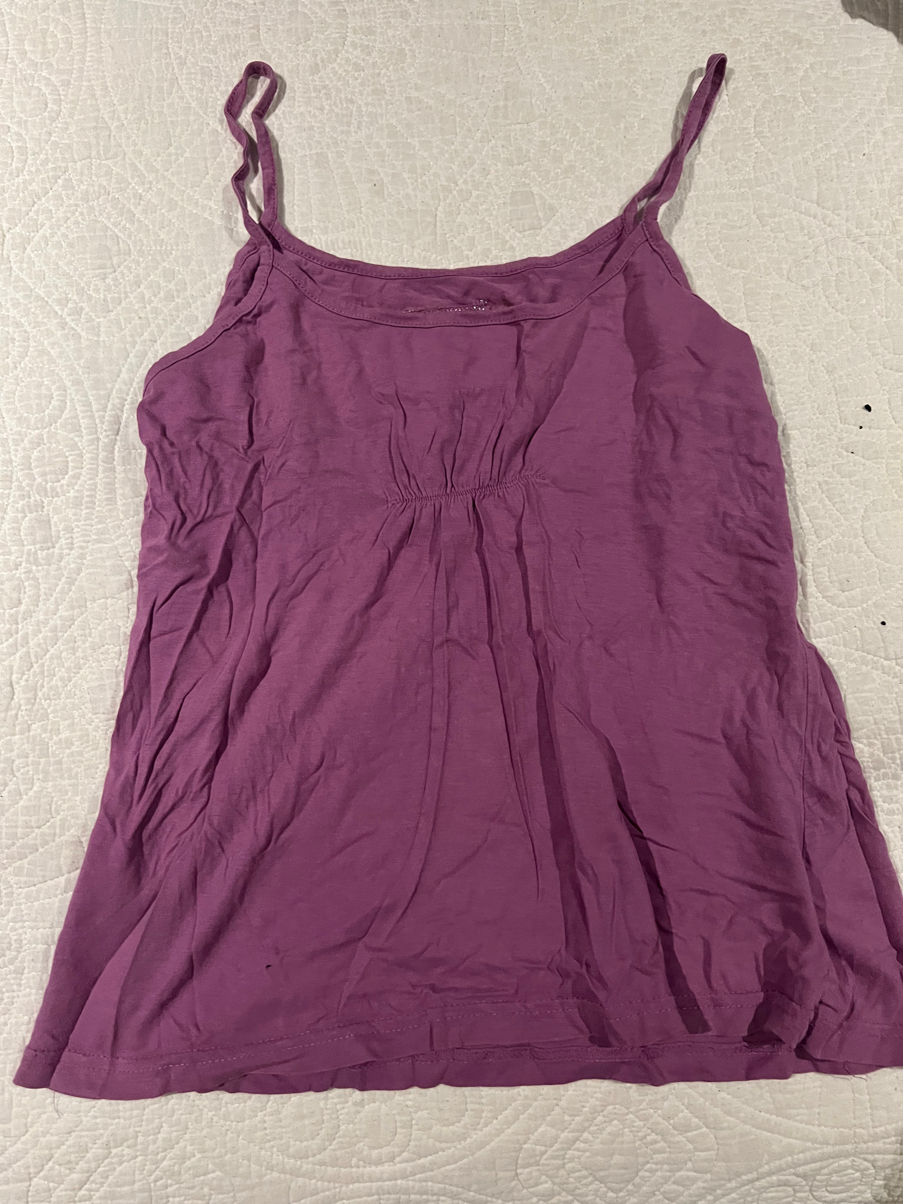 Purple vest top