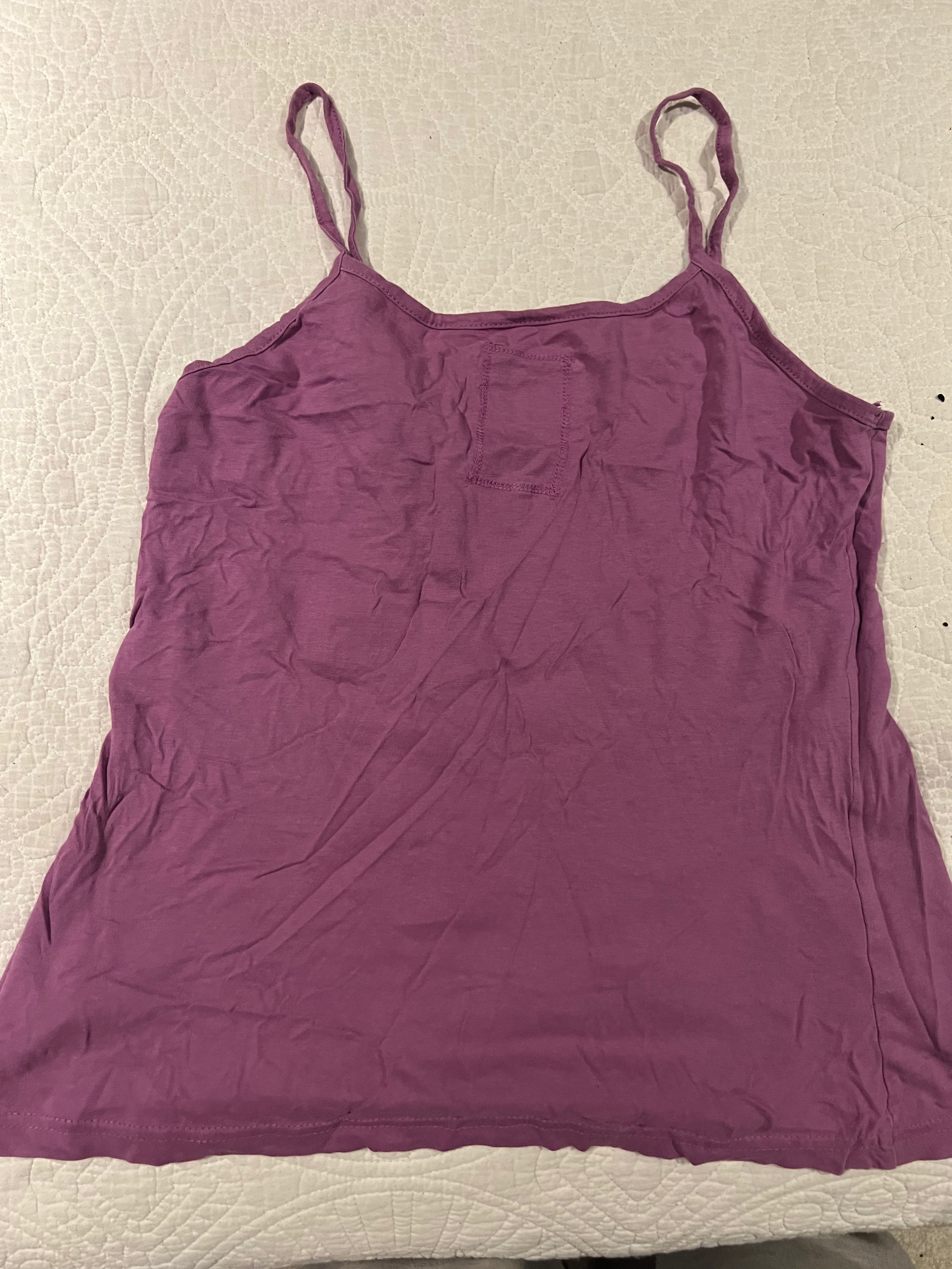 Purple vest top