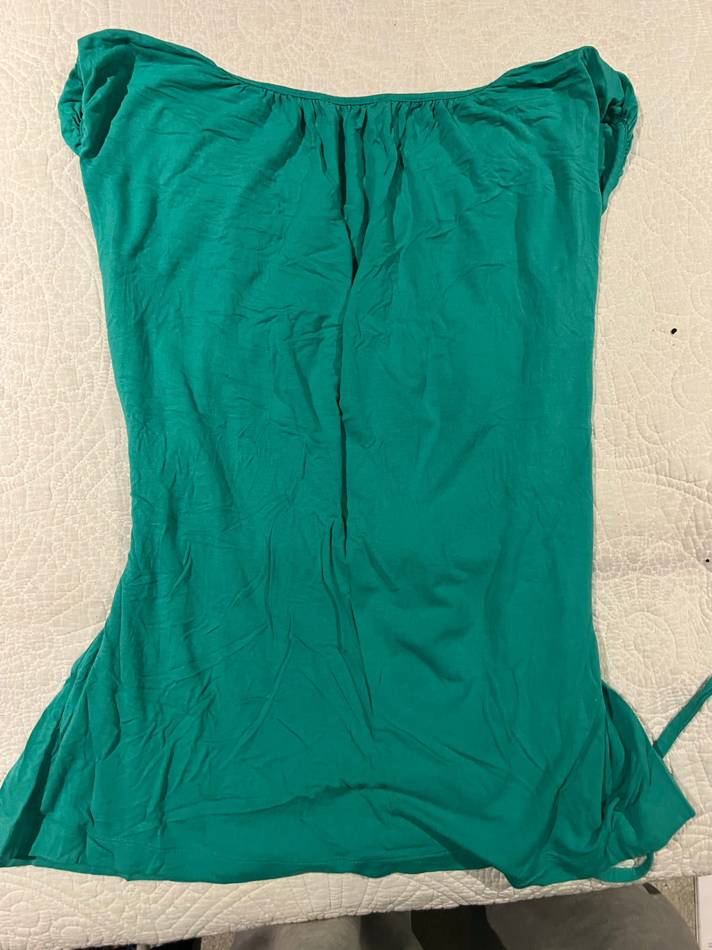 Green sleeveless top