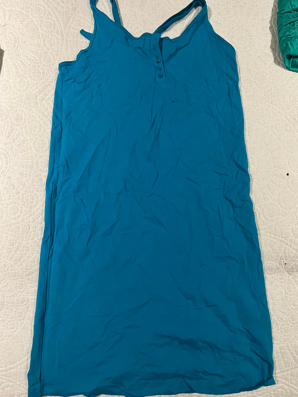 Blue vest top