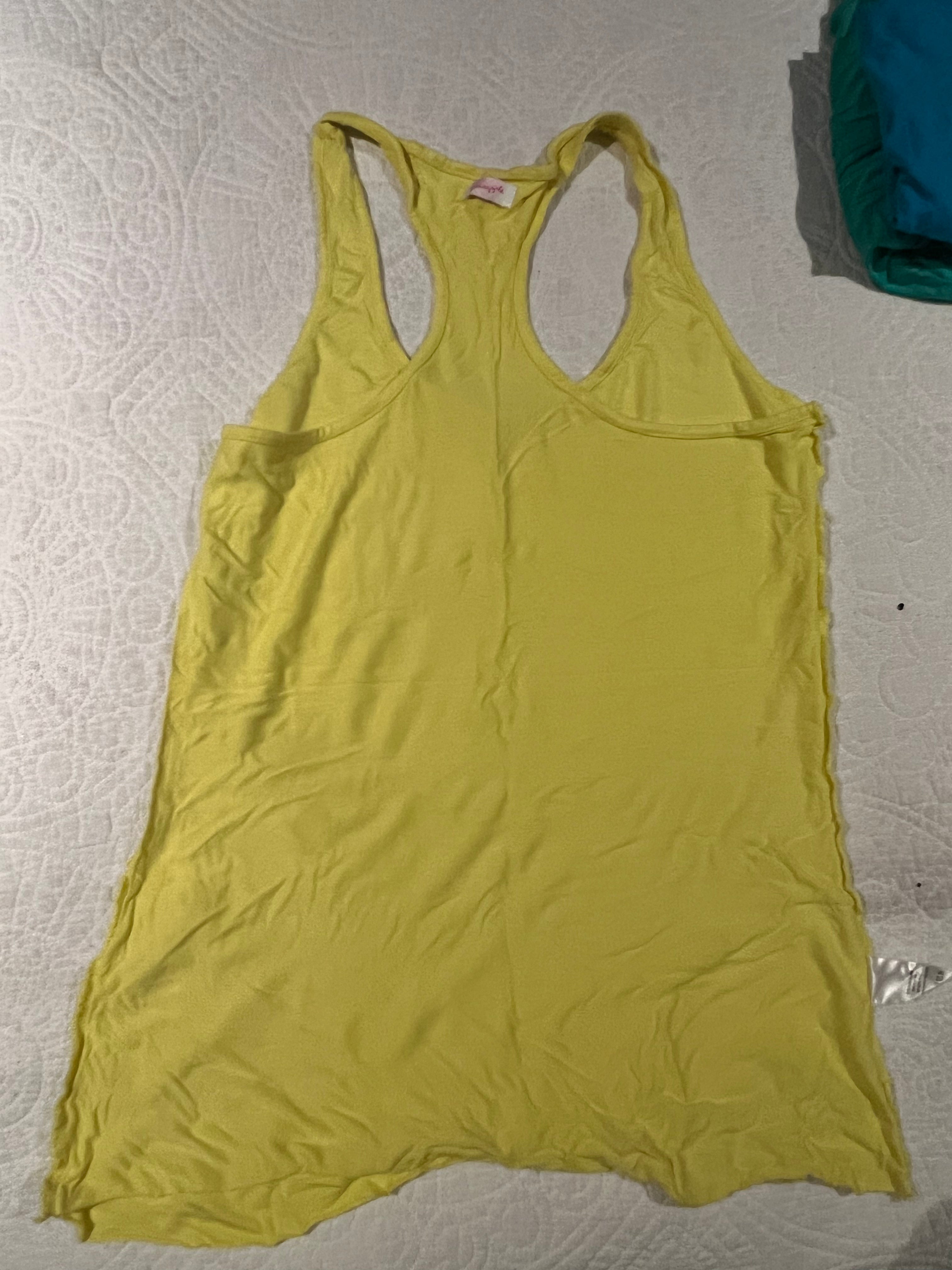Yellow vest top