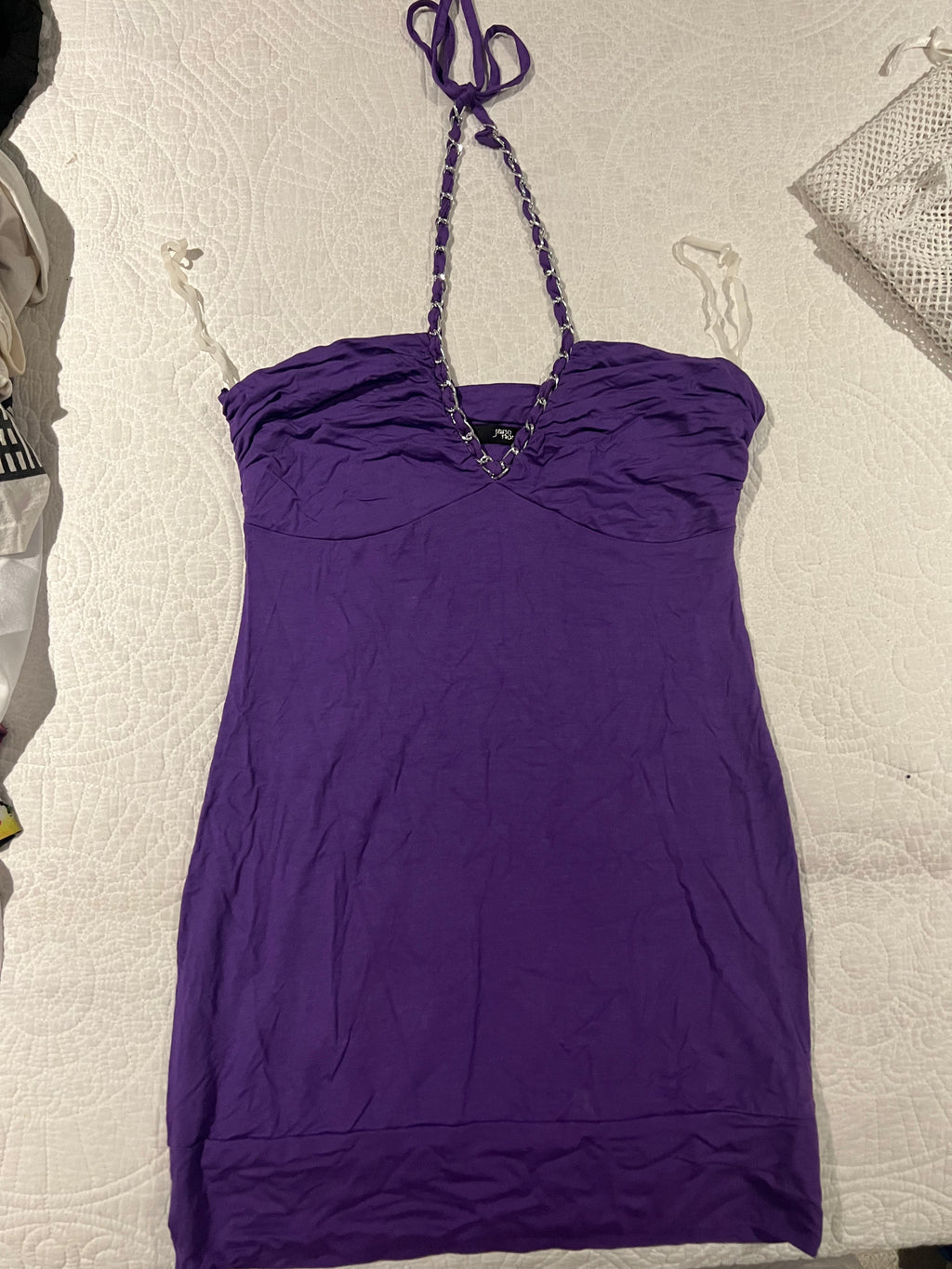 Purple Jane Norman halter neck top