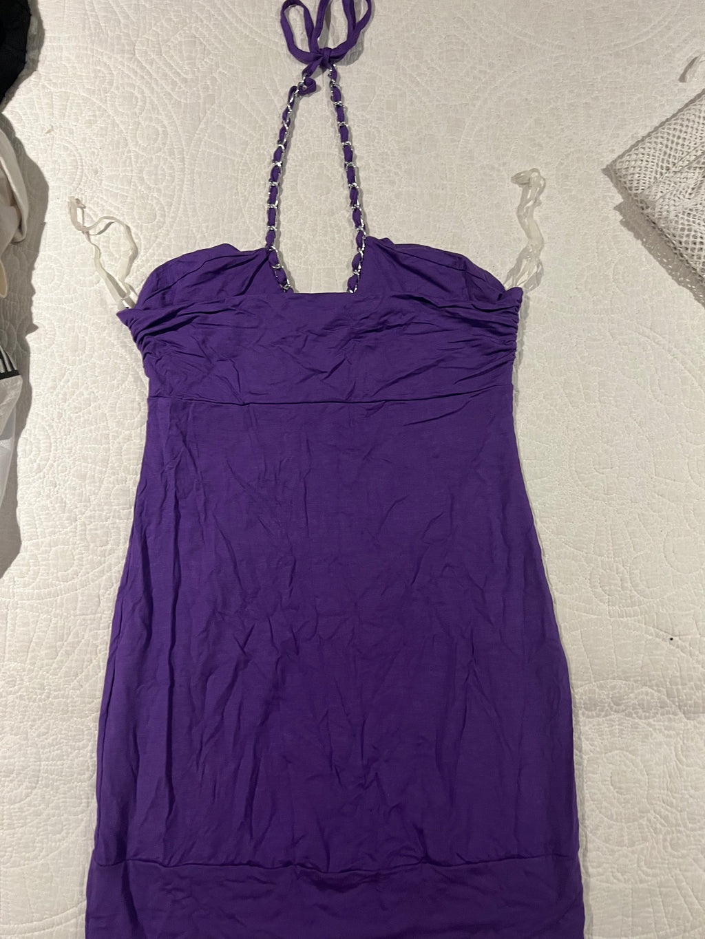 Purple Jane Norman halter neck top