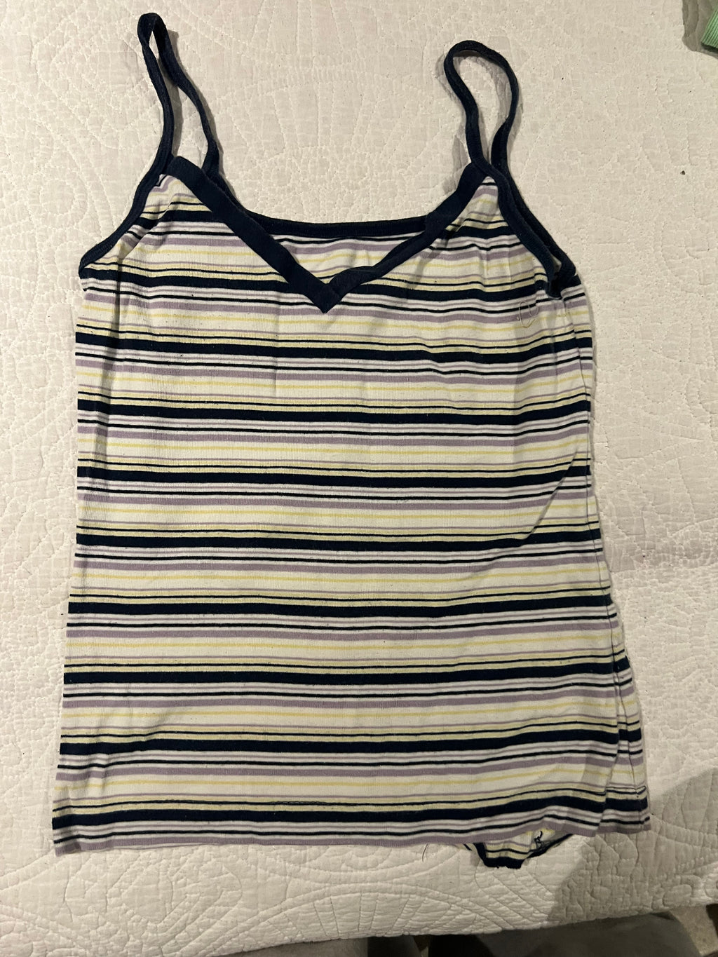 Stripped vest top