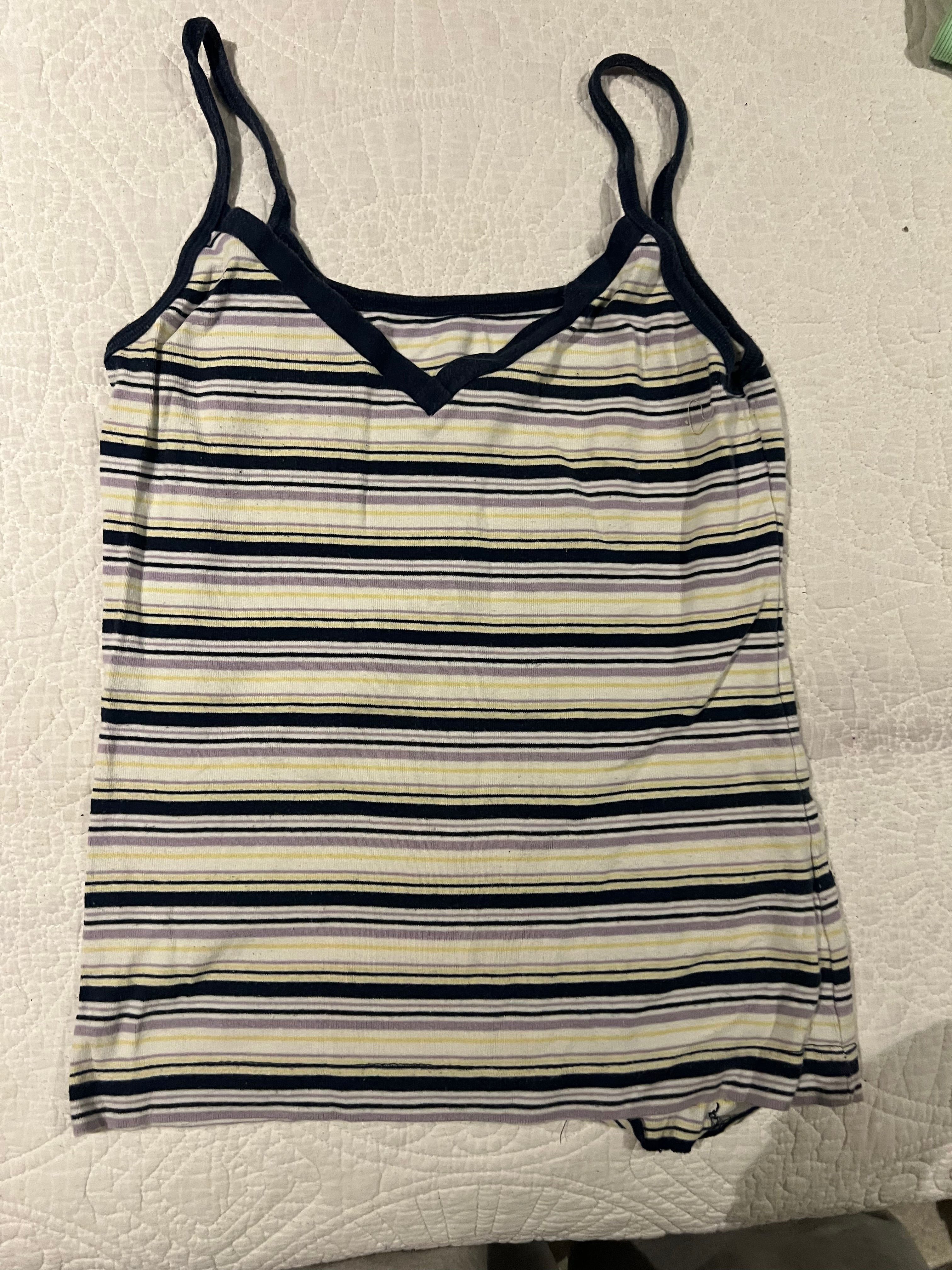 Stripped vest top