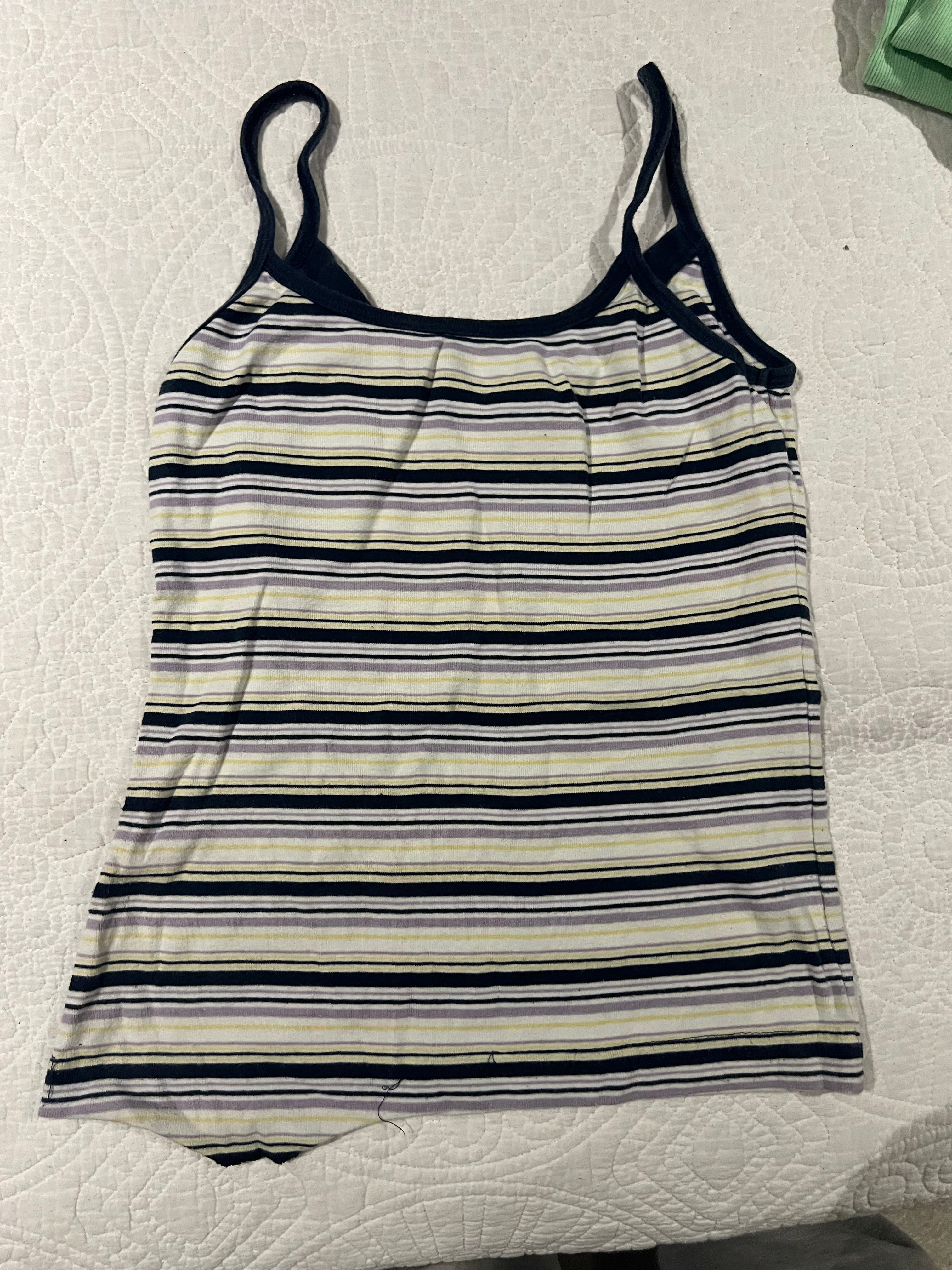 Stripped vest top