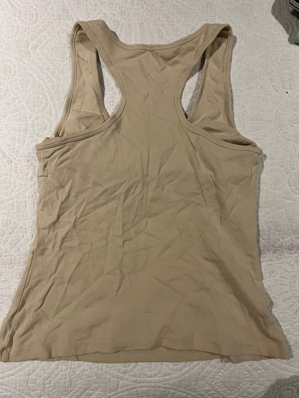 Nude vest top