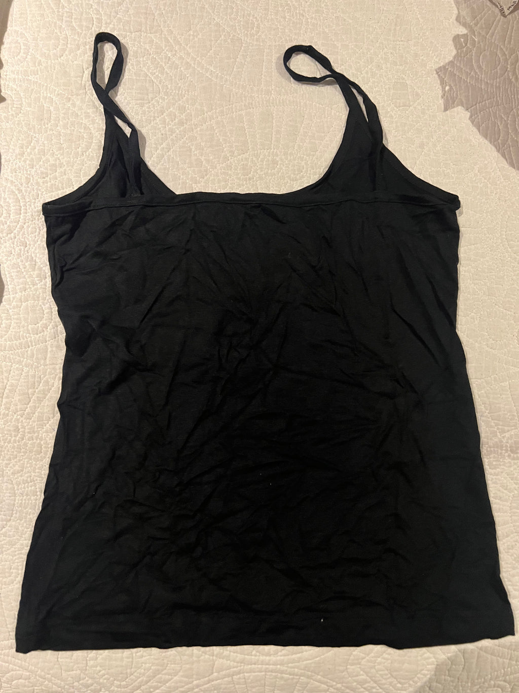 Pineapple black crop top