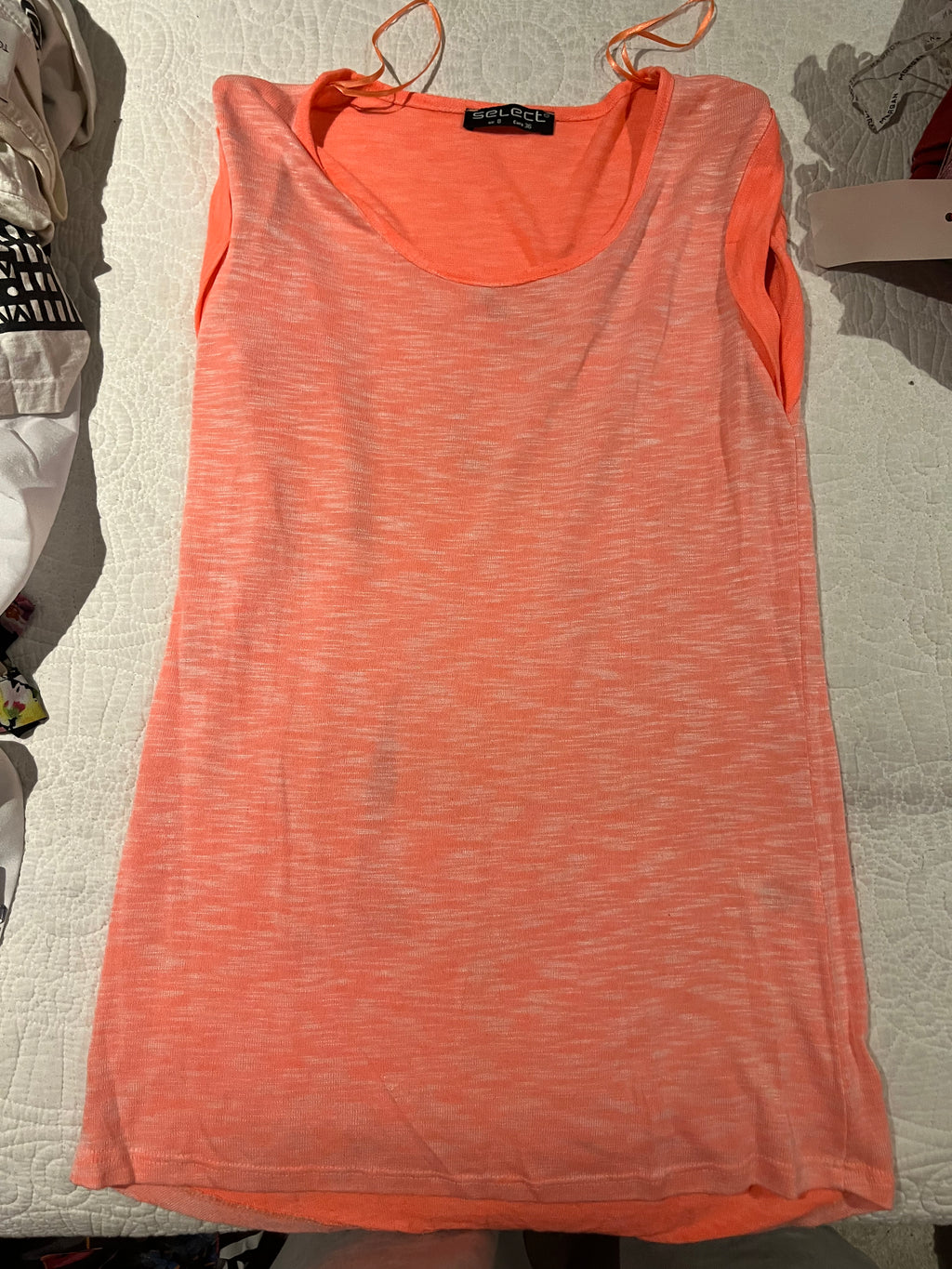 Pink vest top