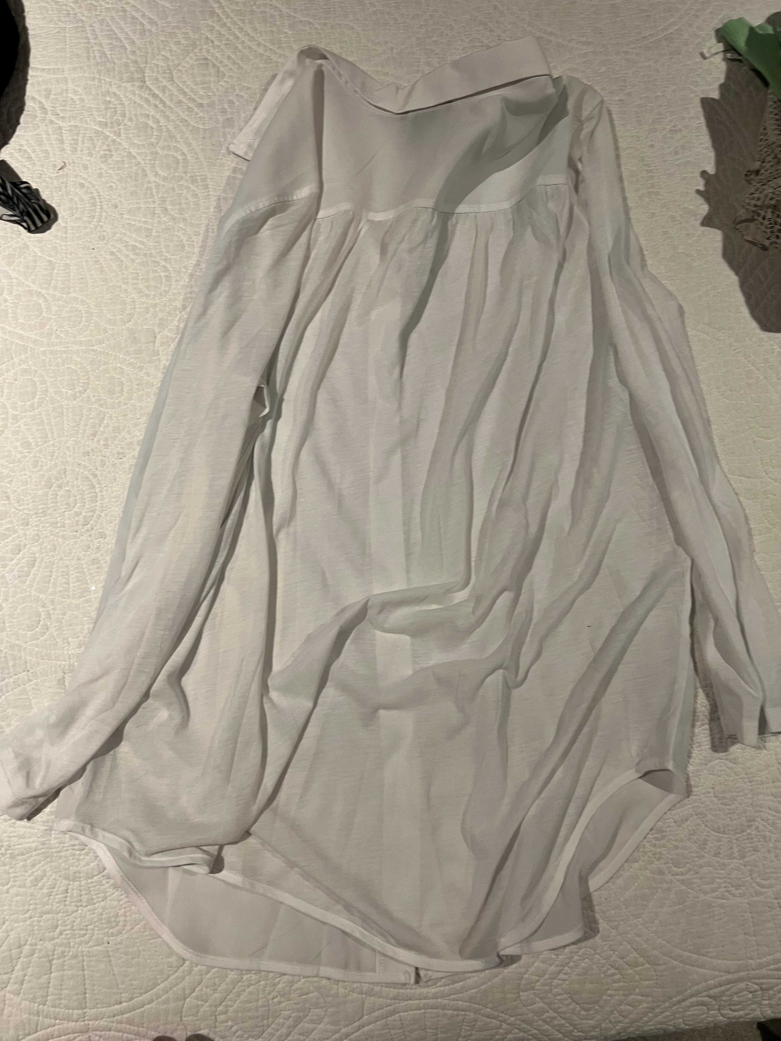 White long sleeve shirt
