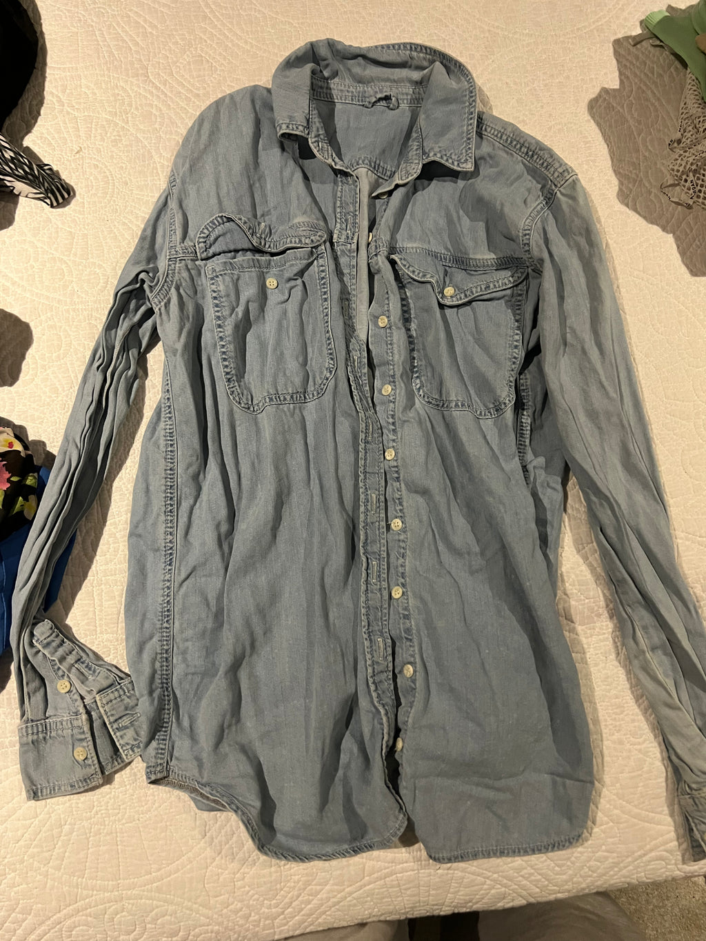 Light denim wash shirt
