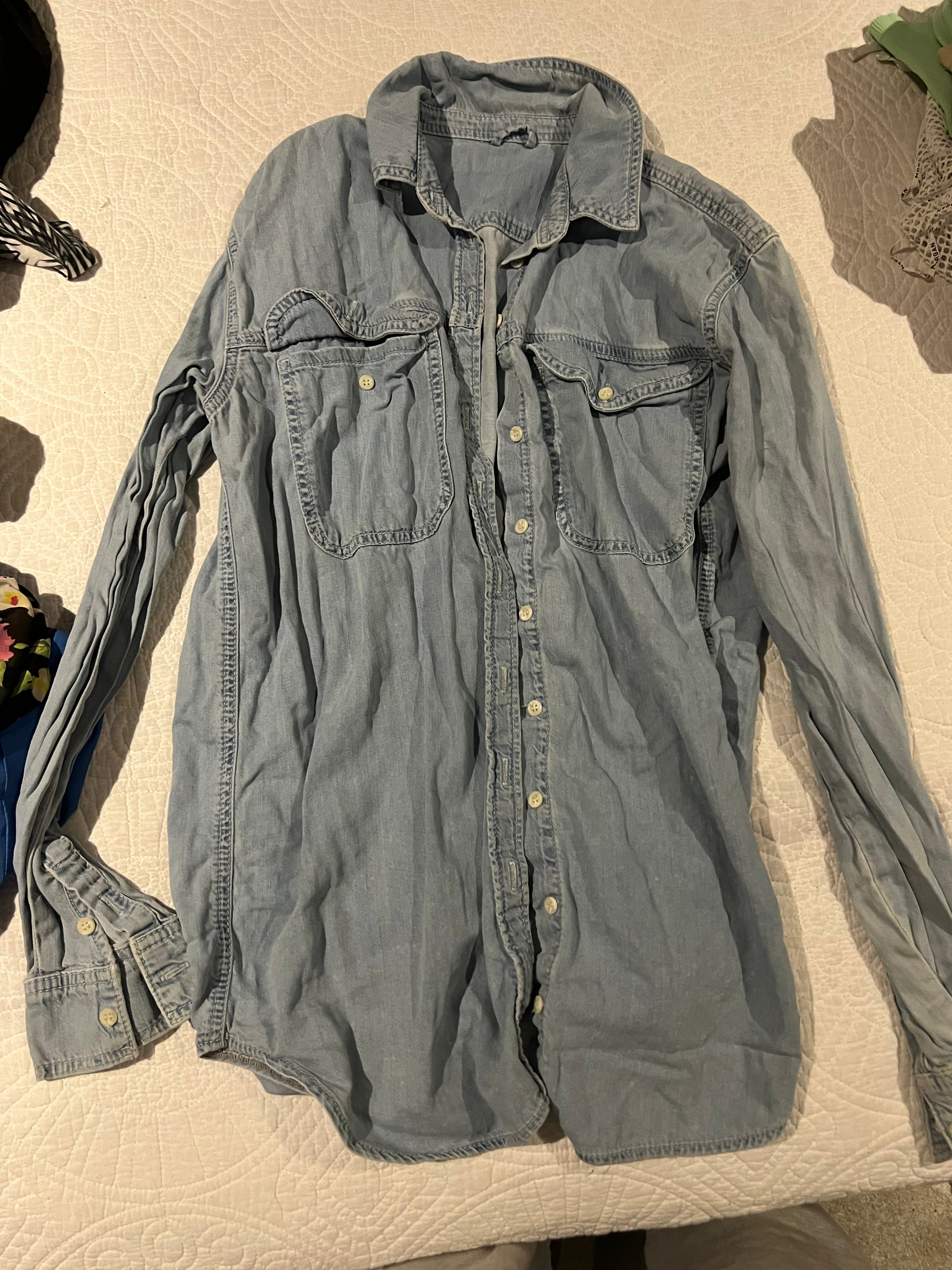 Light denim wash shirt
