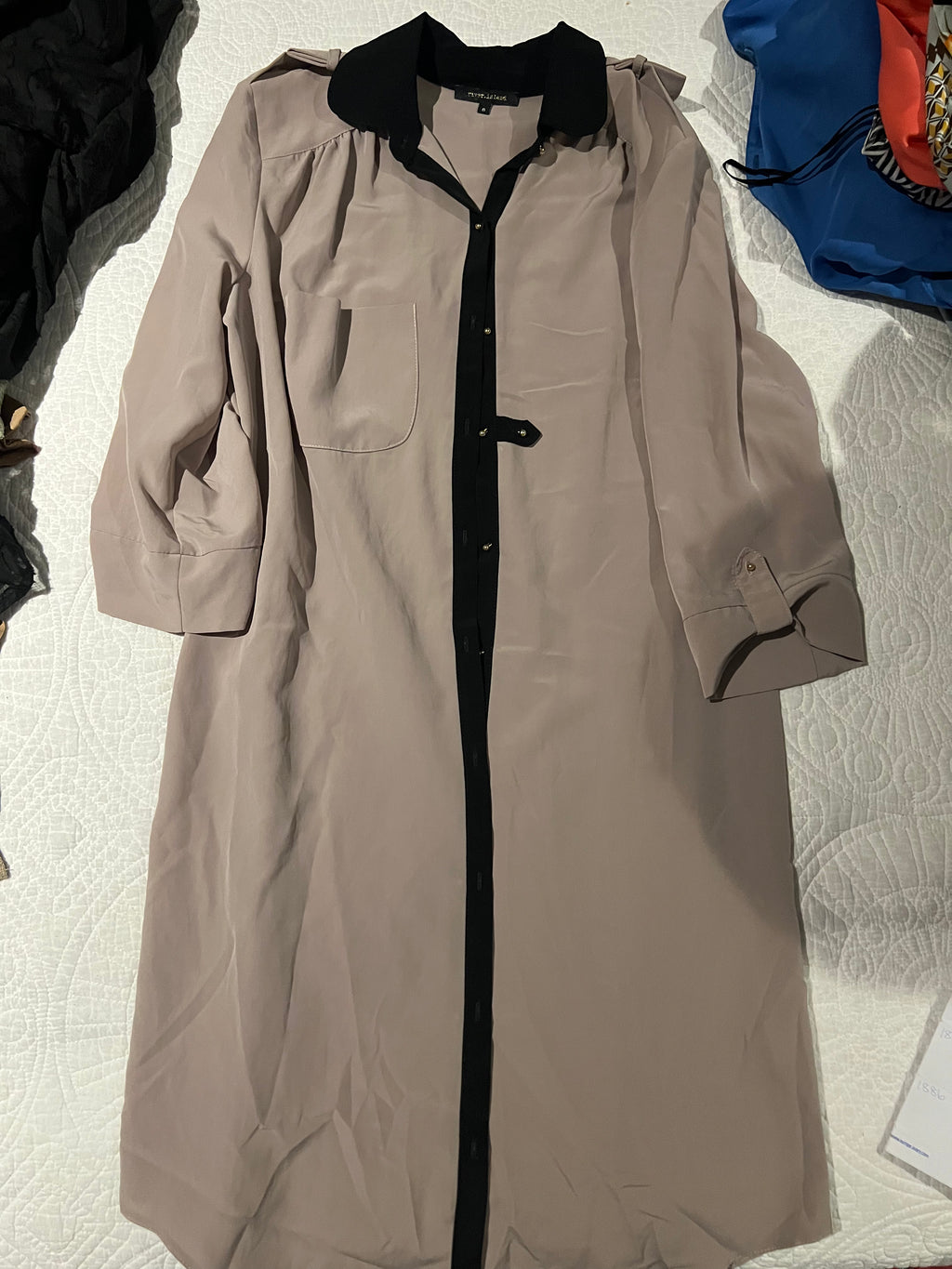 Long brown shirt