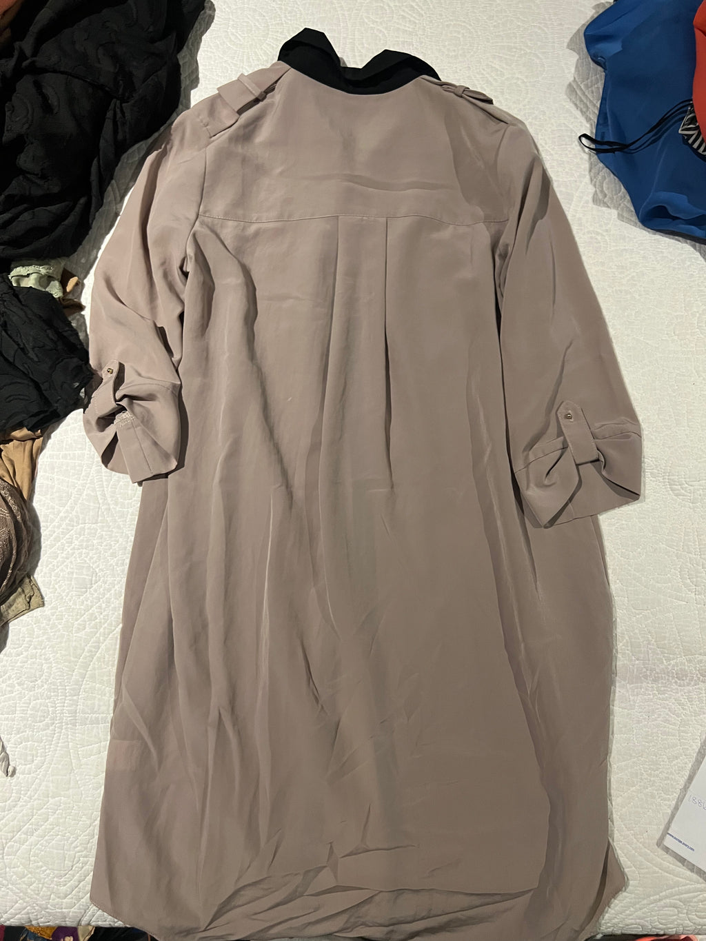 Long brown shirt