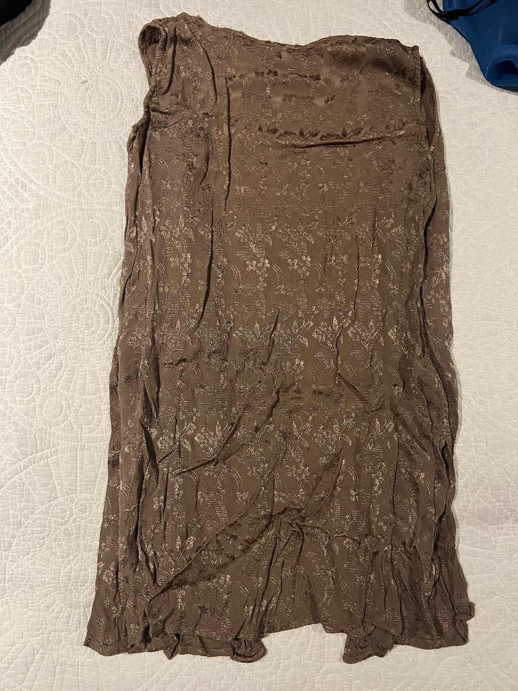 Brown sleeveless top