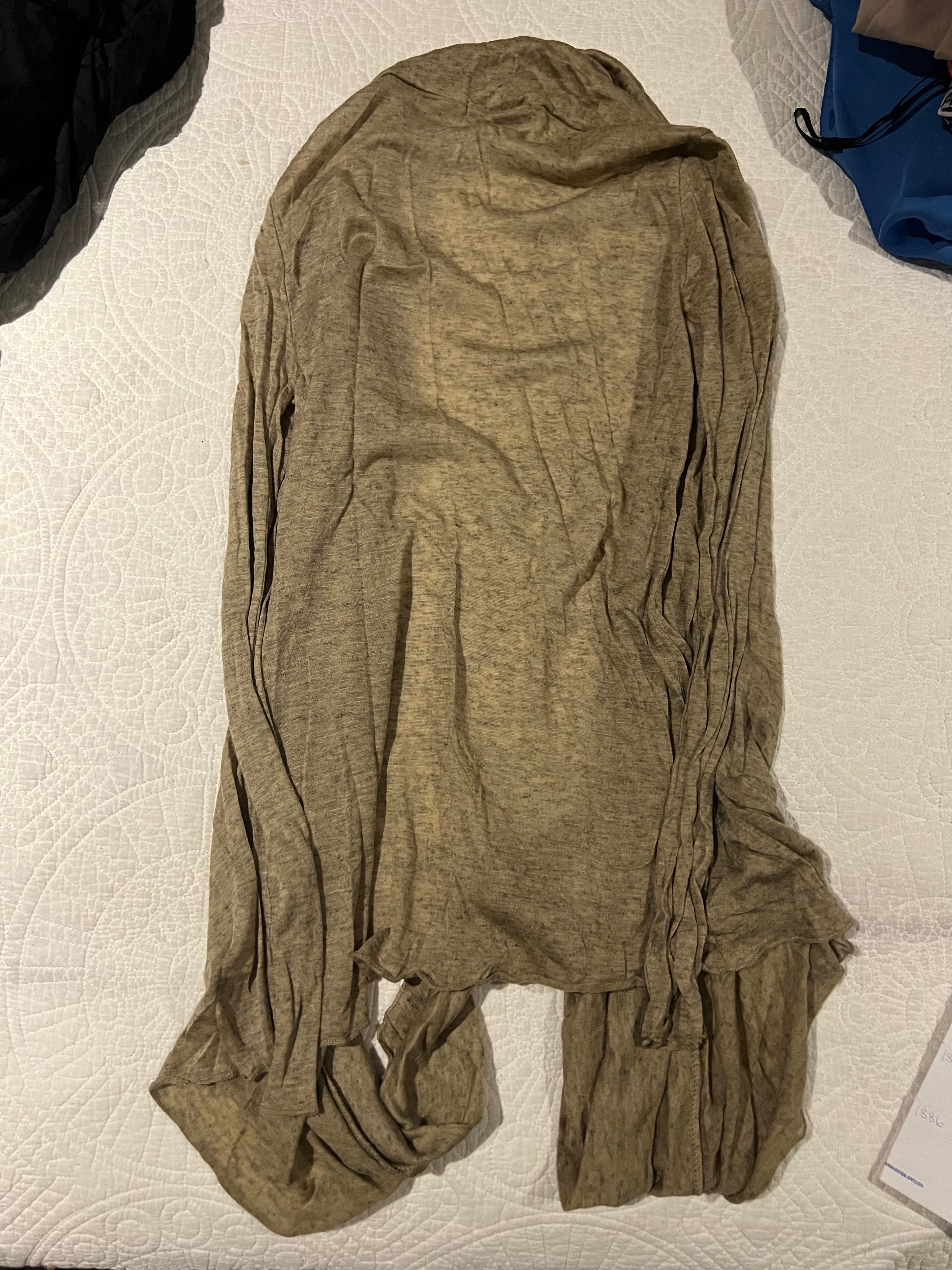 Long sleeve green cardigan