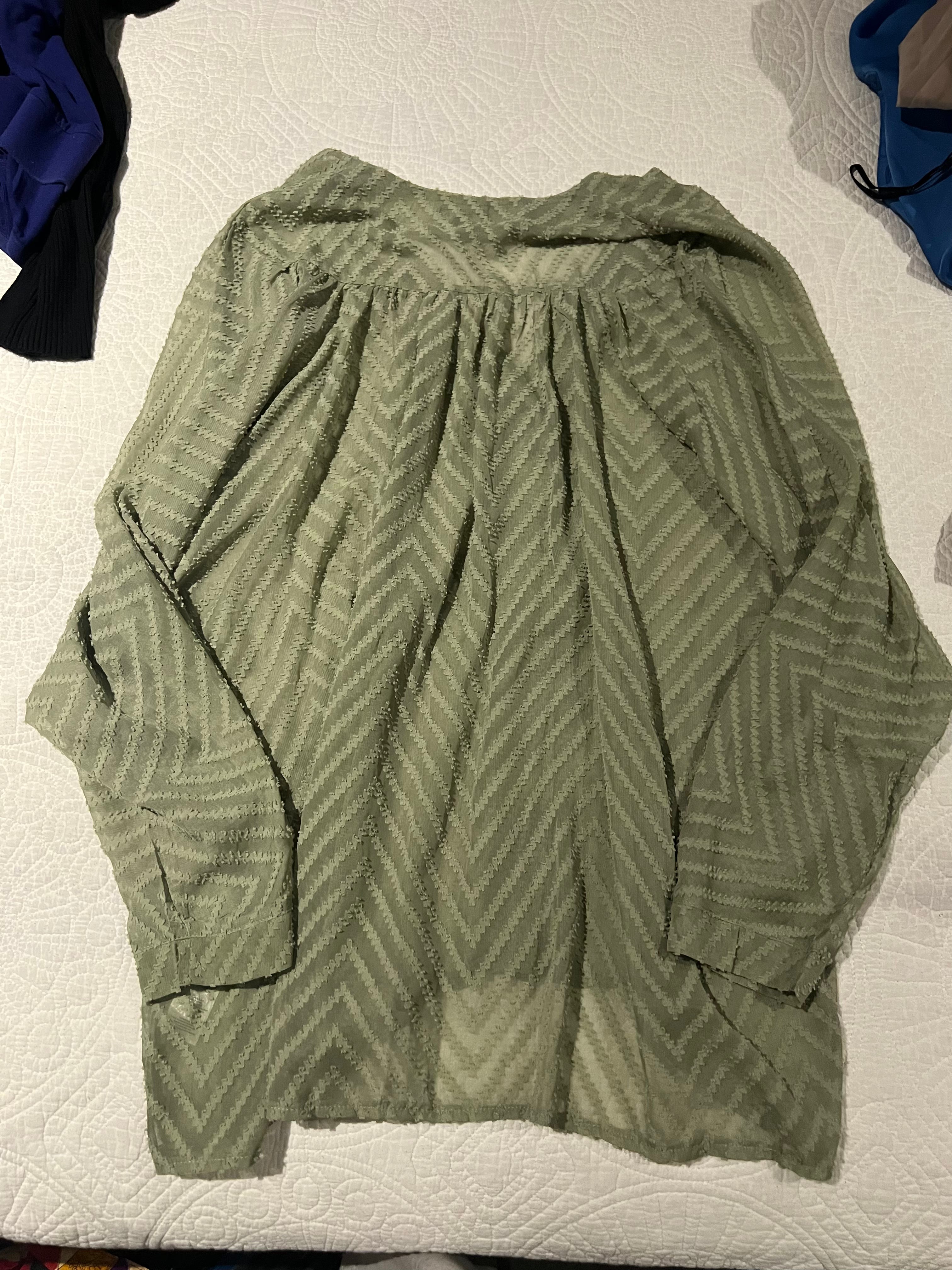 Sage green shirt