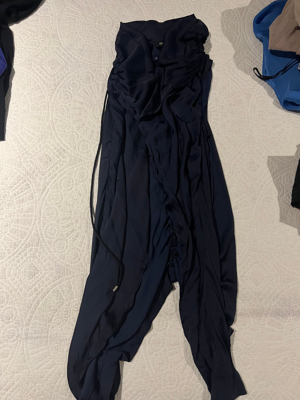 Tube black jumpsuit