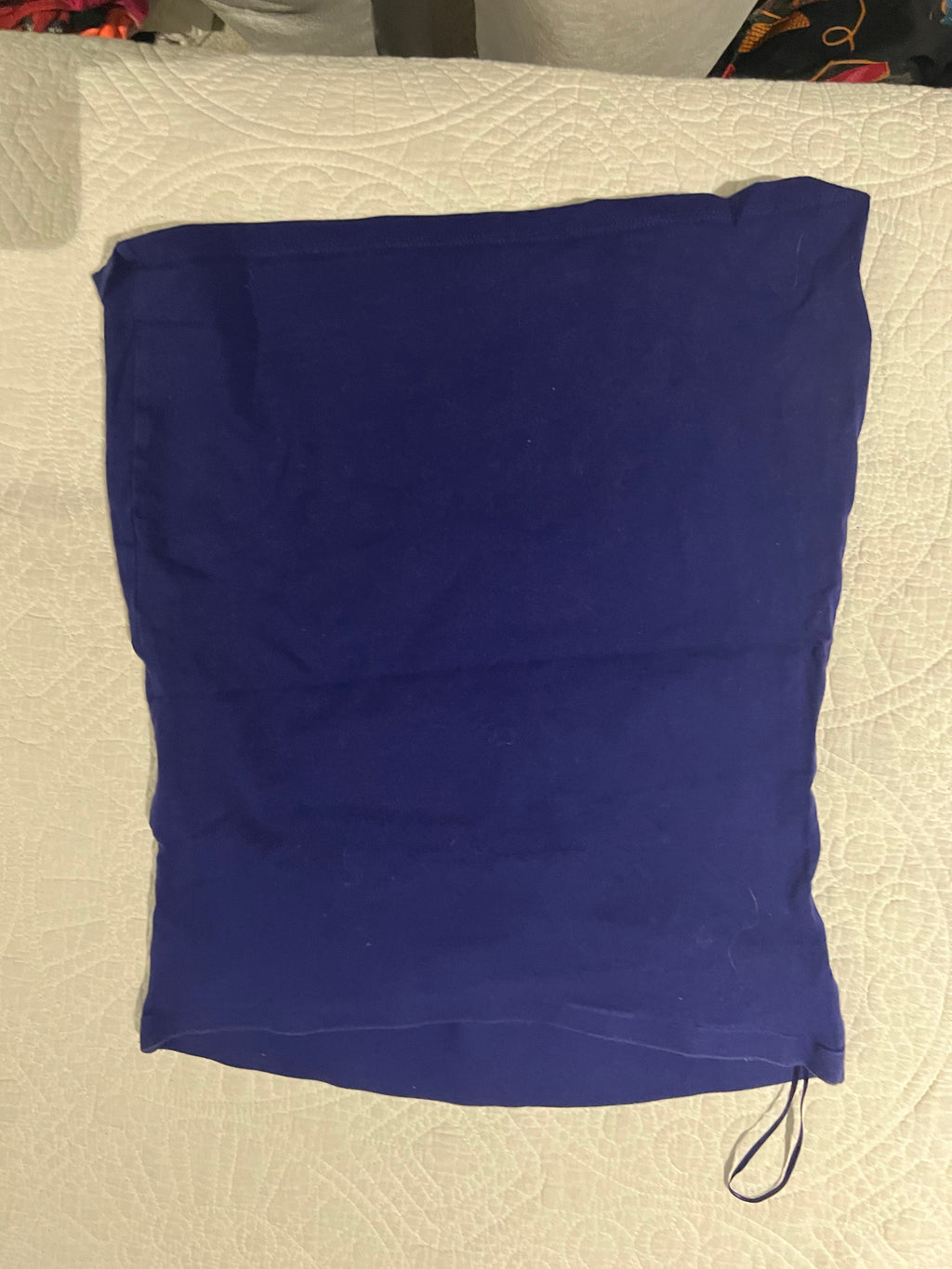 Purple tube top