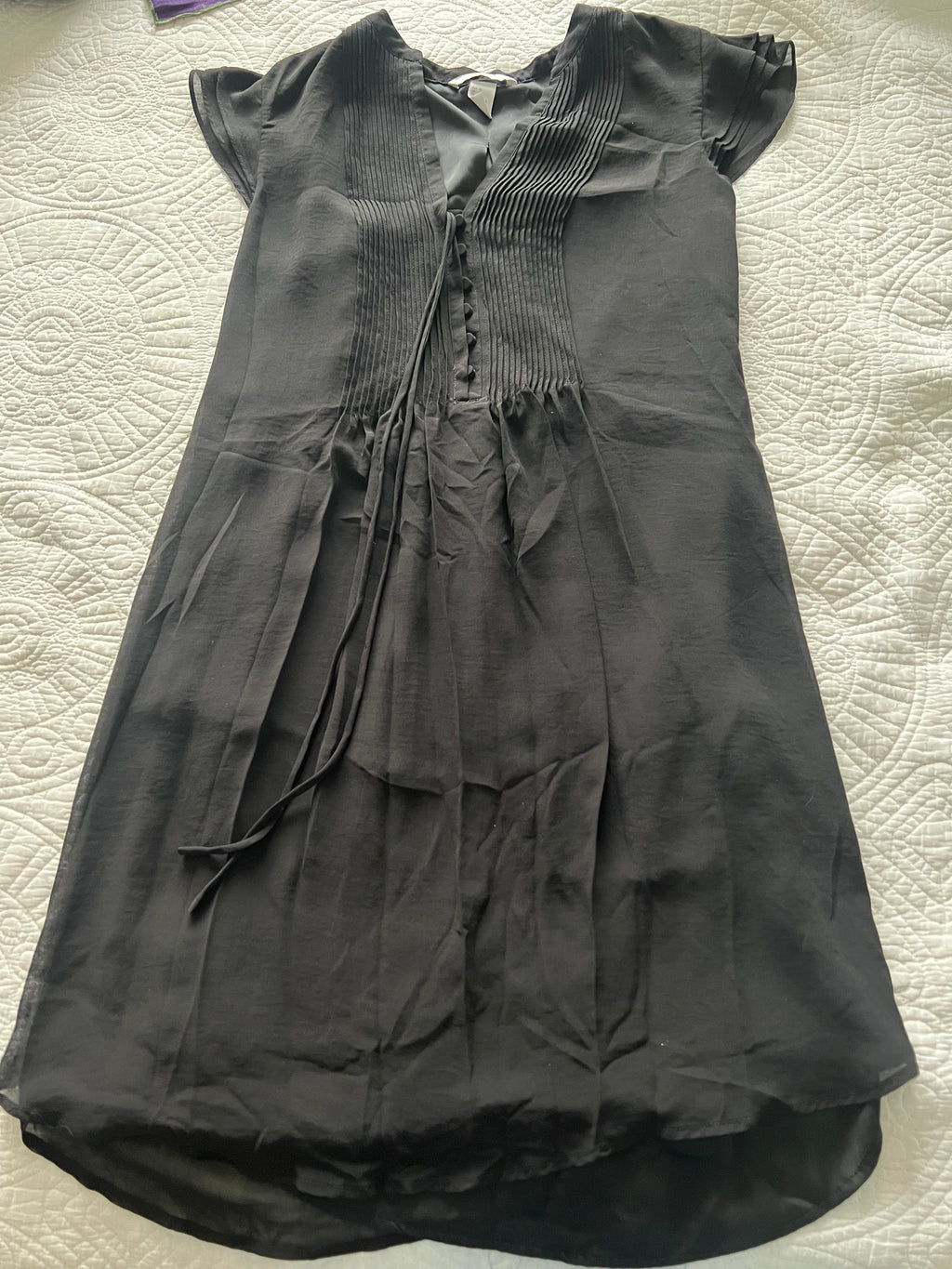 Black flowy dress