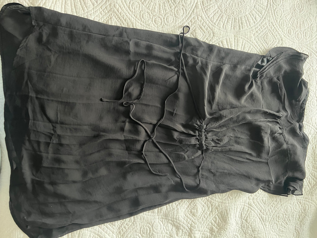 Black flowy dress