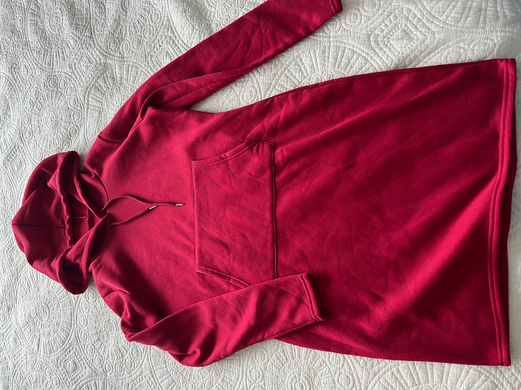 Long pink jumper