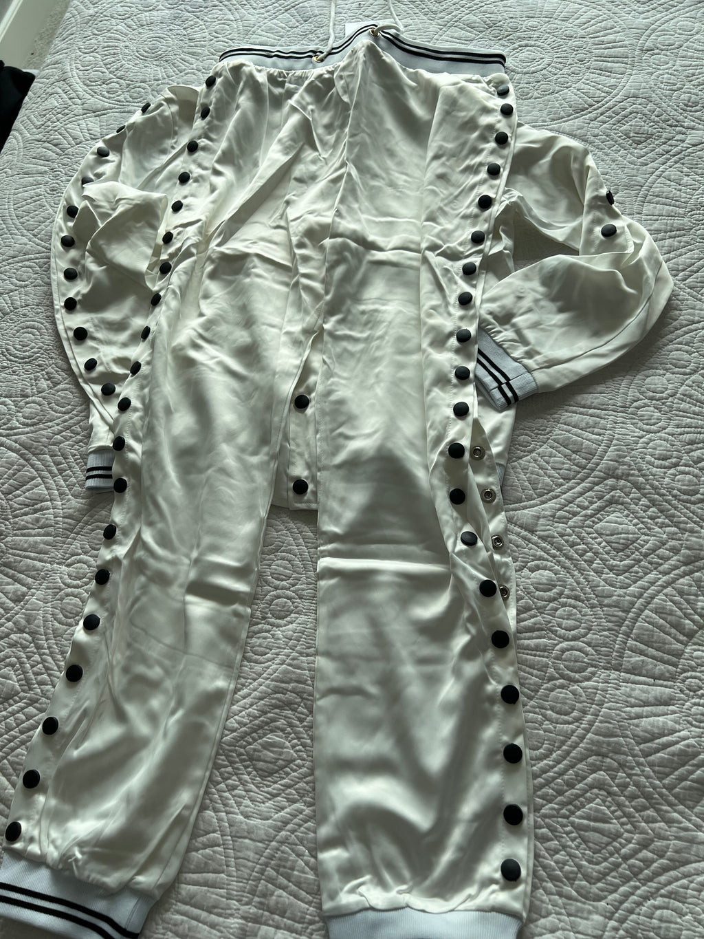 White tracksuit