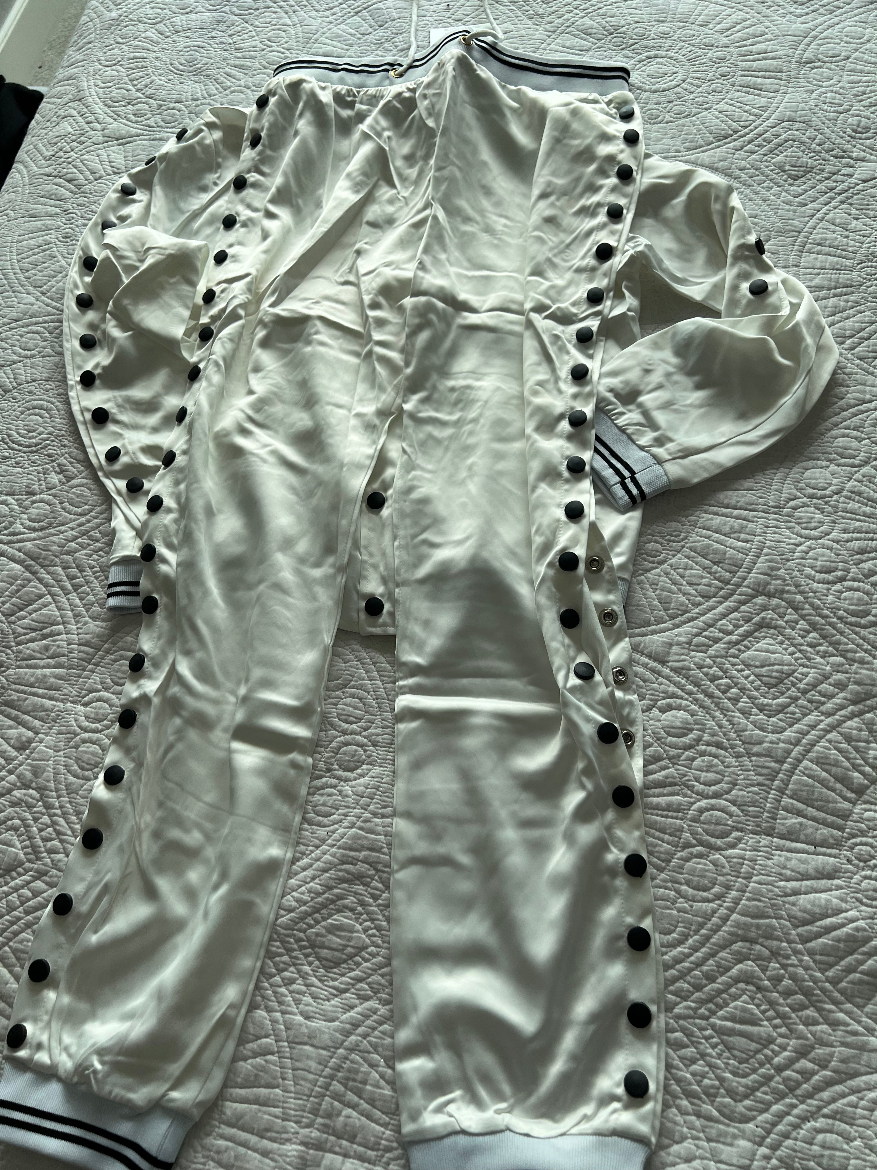 White tracksuit