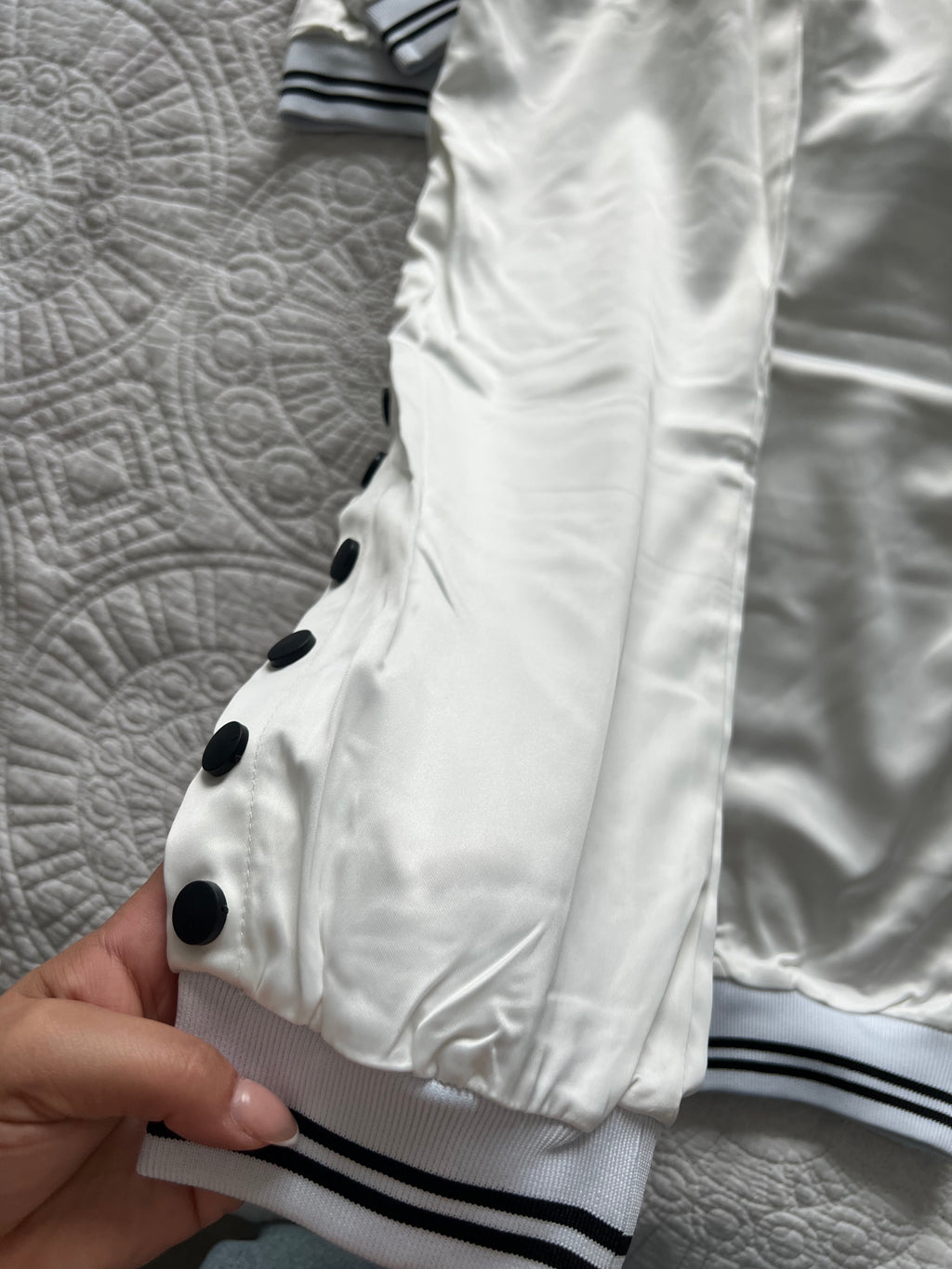 White tracksuit