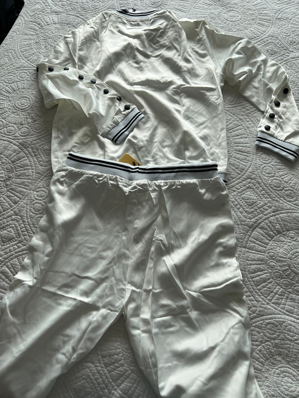 White tracksuit