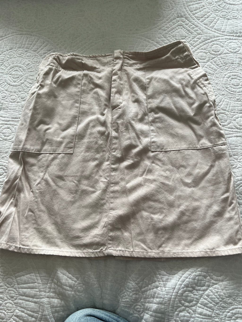 Beige skirt