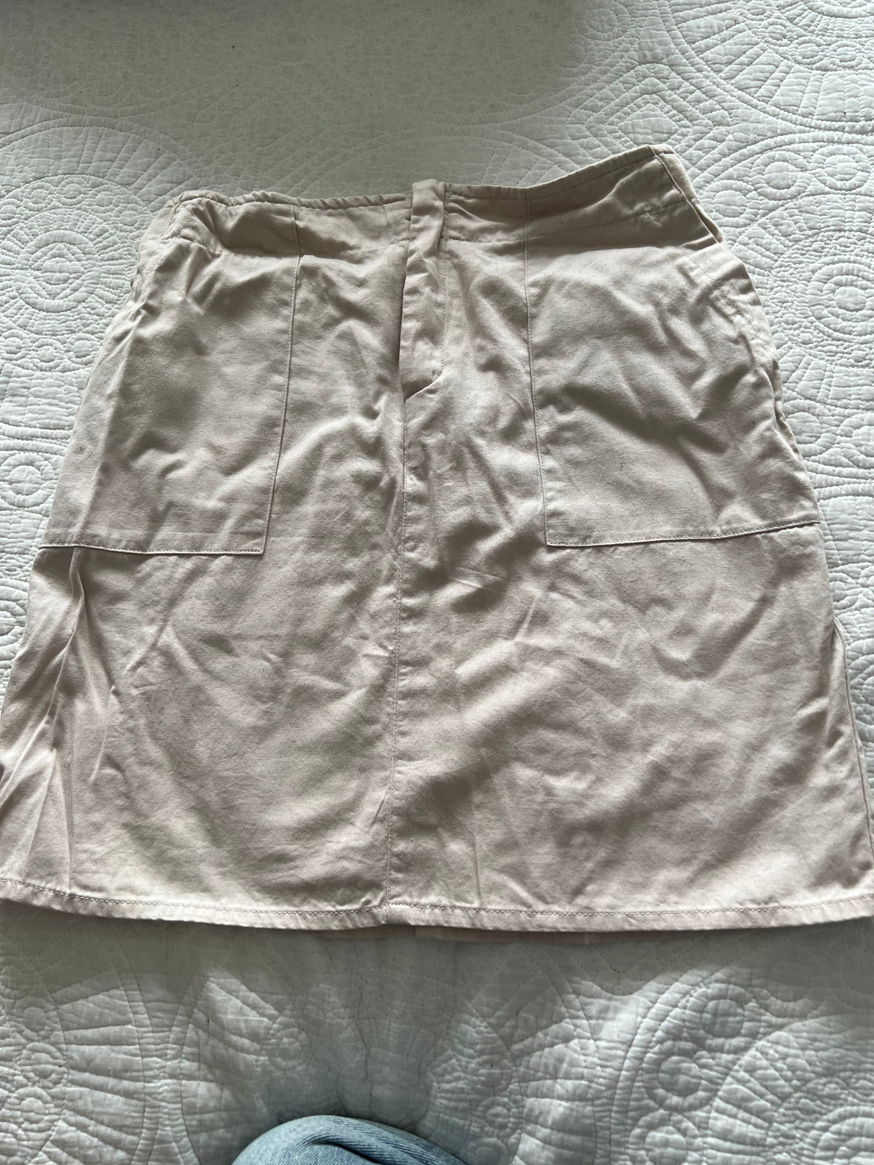 Beige skirt