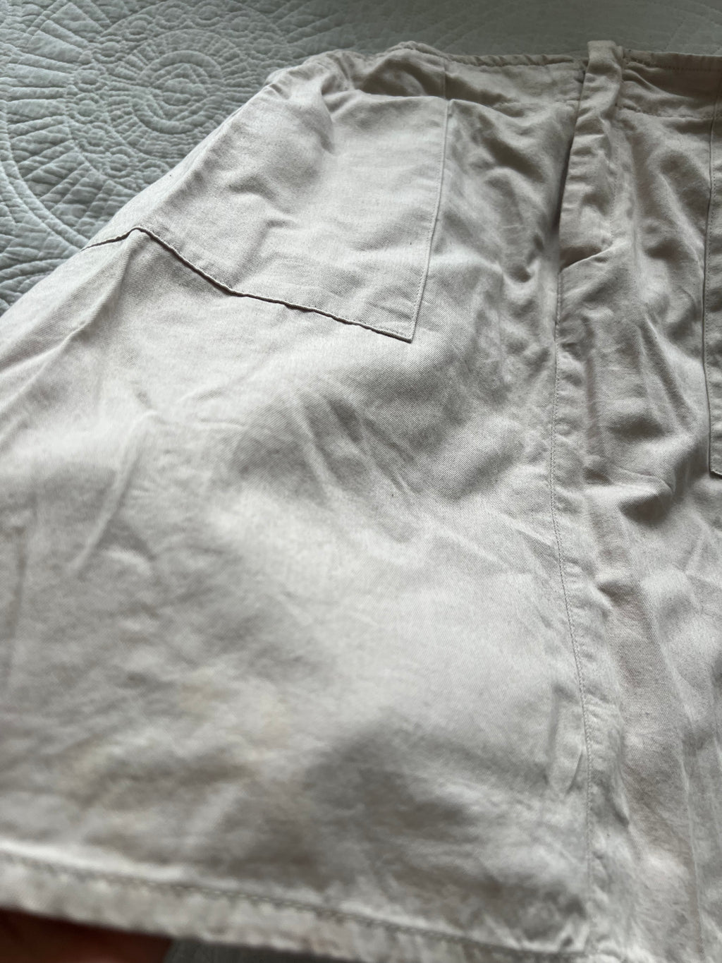 Beige skirt