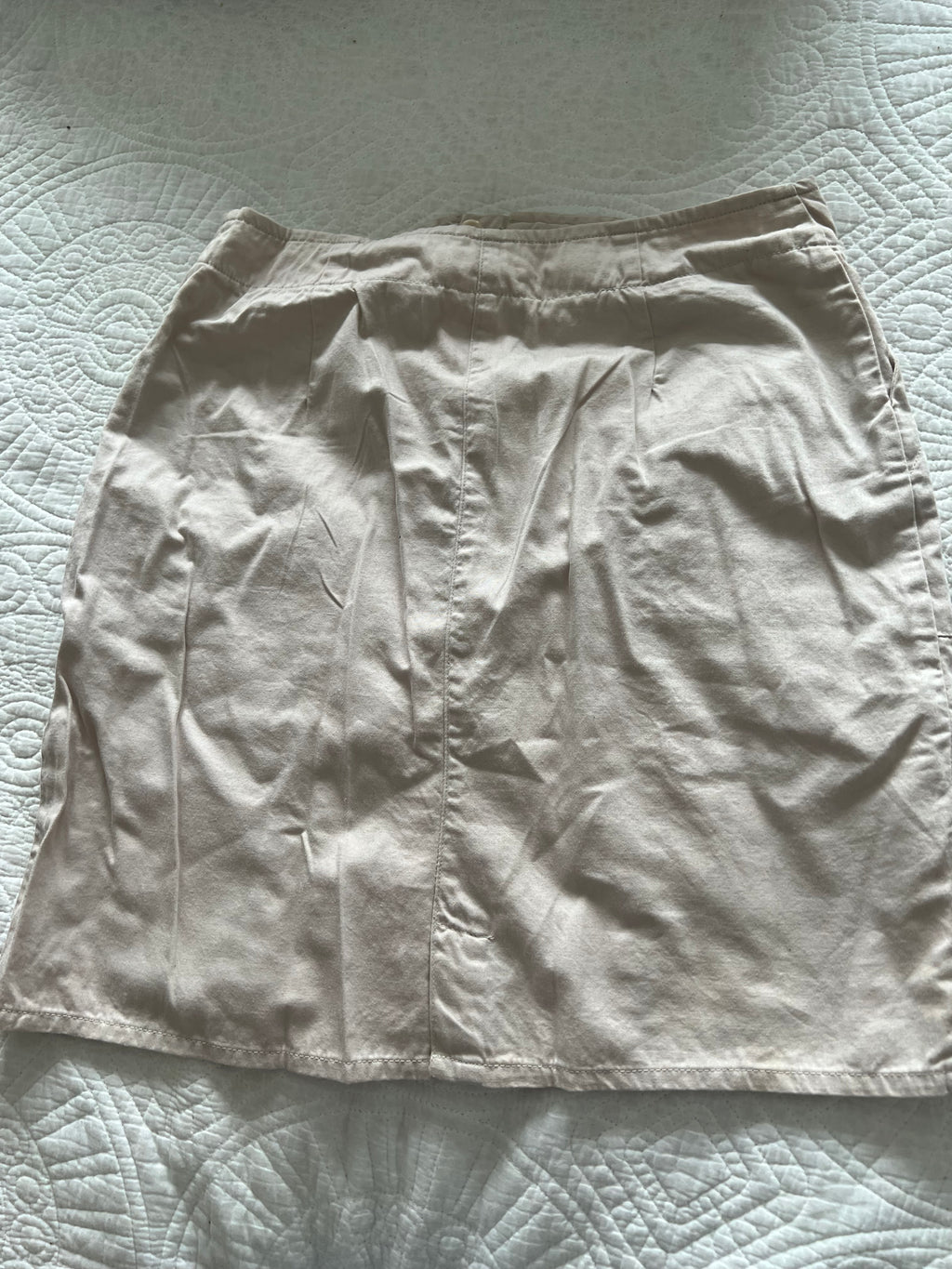 Beige skirt